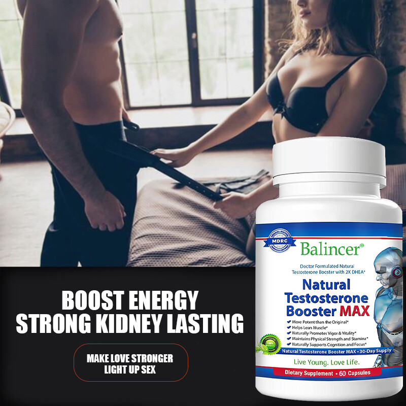 Testosteron Booster Monster Test for Men Testosterona 60 Capsules