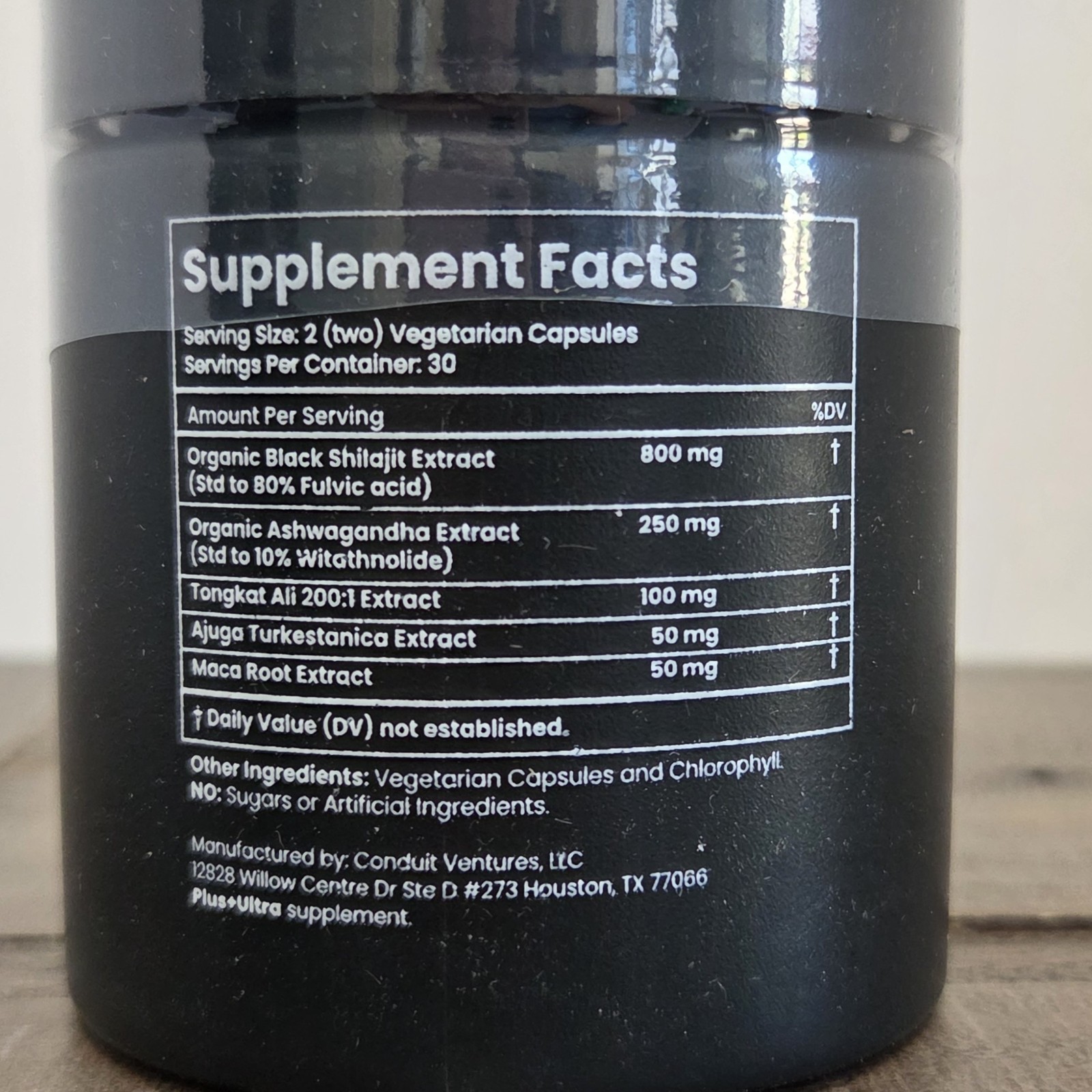 TWO PACK Highest Potency Black Shilajit for Men – Natural Test Booster