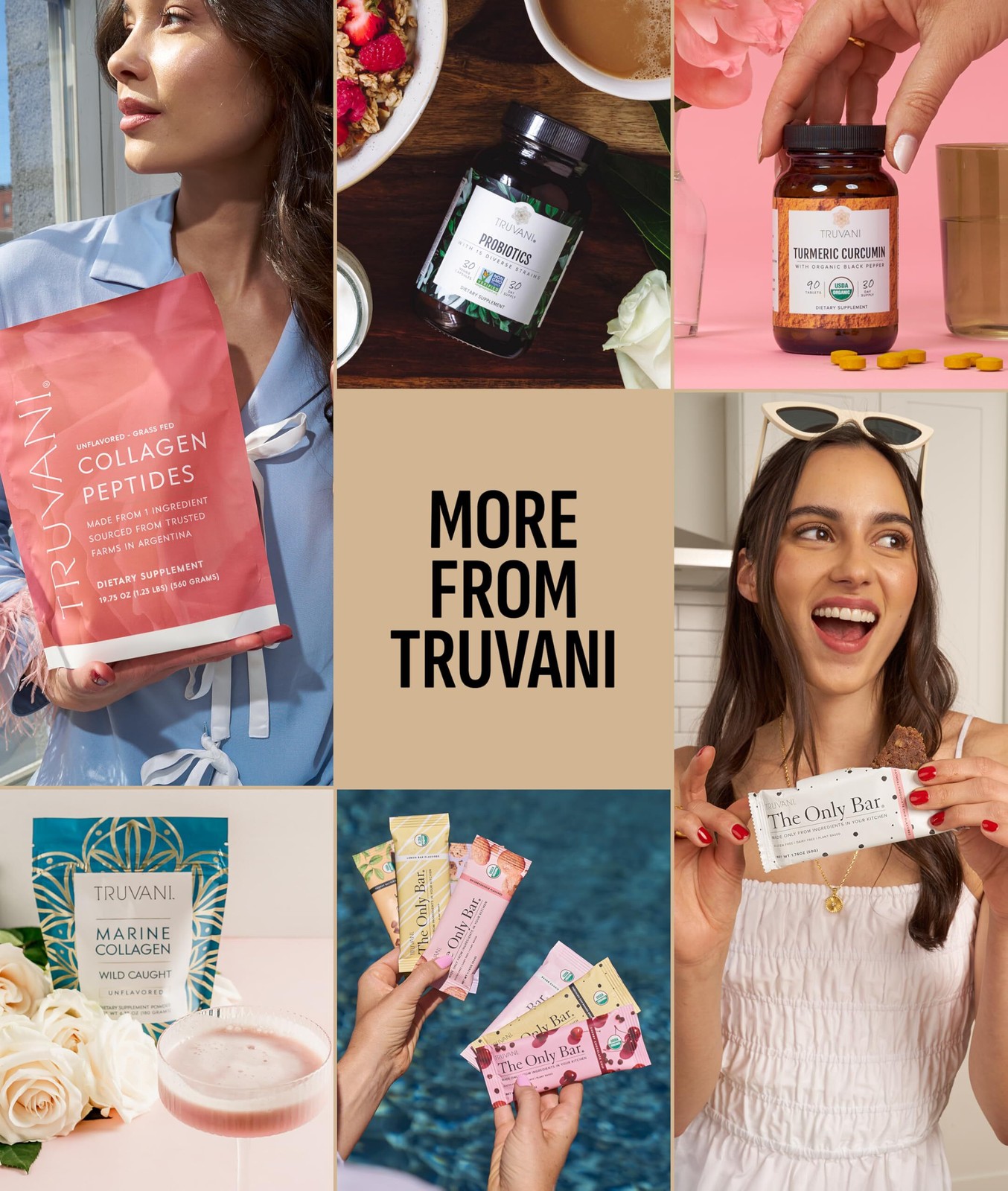 3/27 Truvani Dairy Free Protein Powder | Chocolate Peanut Butter | 20g Organic P