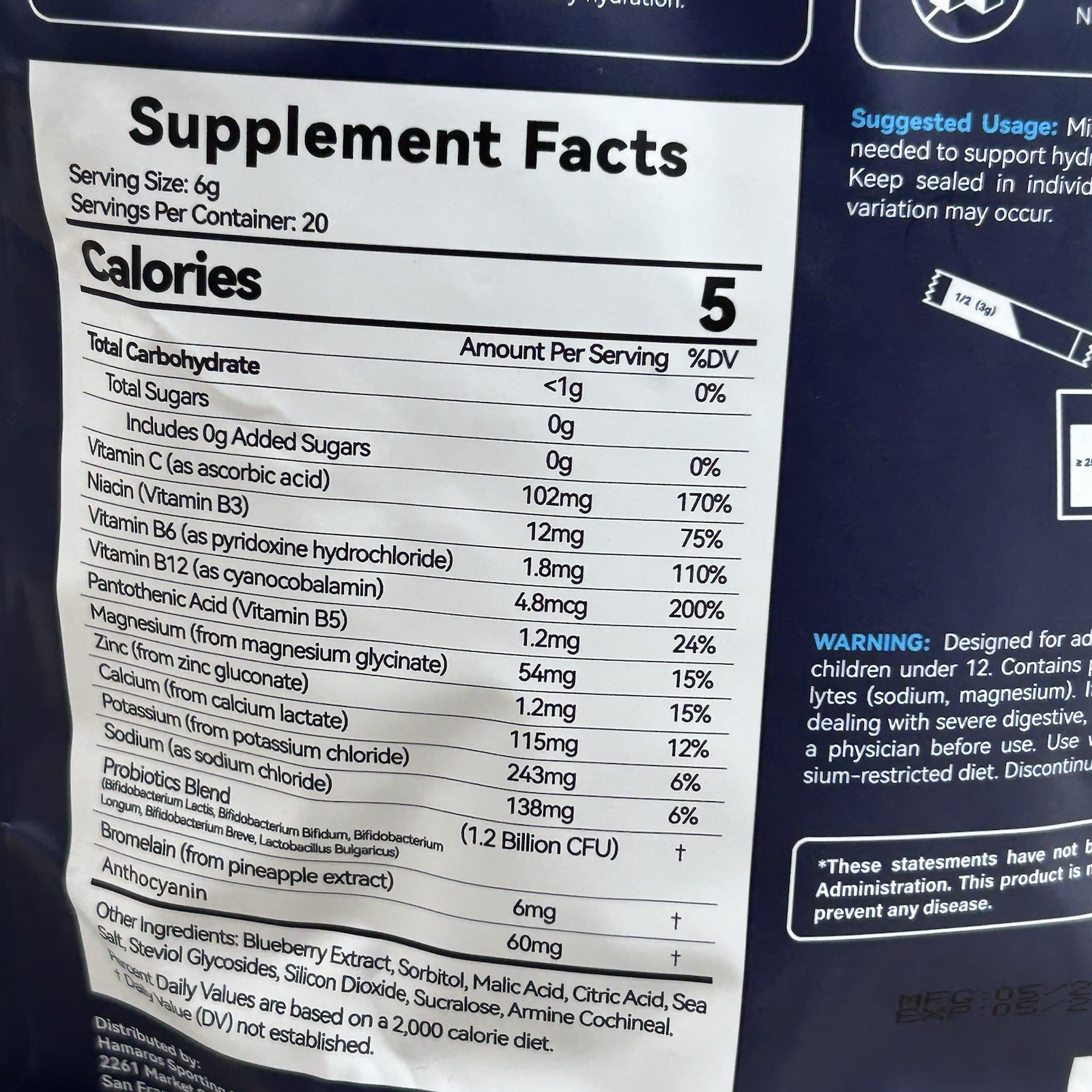 Rebound 100 Hydration + Nutrition Electrolyte Mix Breathe Sip Reset 20 Servings