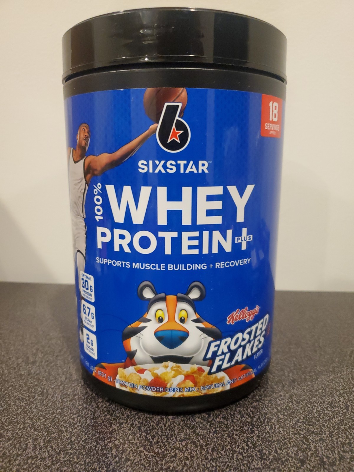 Six Star 100% Whey Protein Plus Frosted Flakes Flavor 18 Servings Exp 05/27