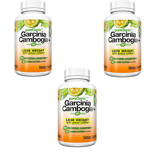 PureGenix Garcinia Cambogia+ 60% HCA 60 Tablets