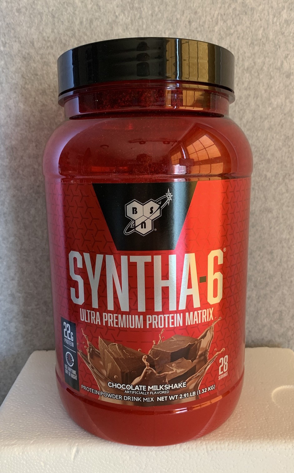BSN SYNTHA-6 Whey Protein Powder Chocolate Milkshake – 2.91 lb 28 Servings 01/28