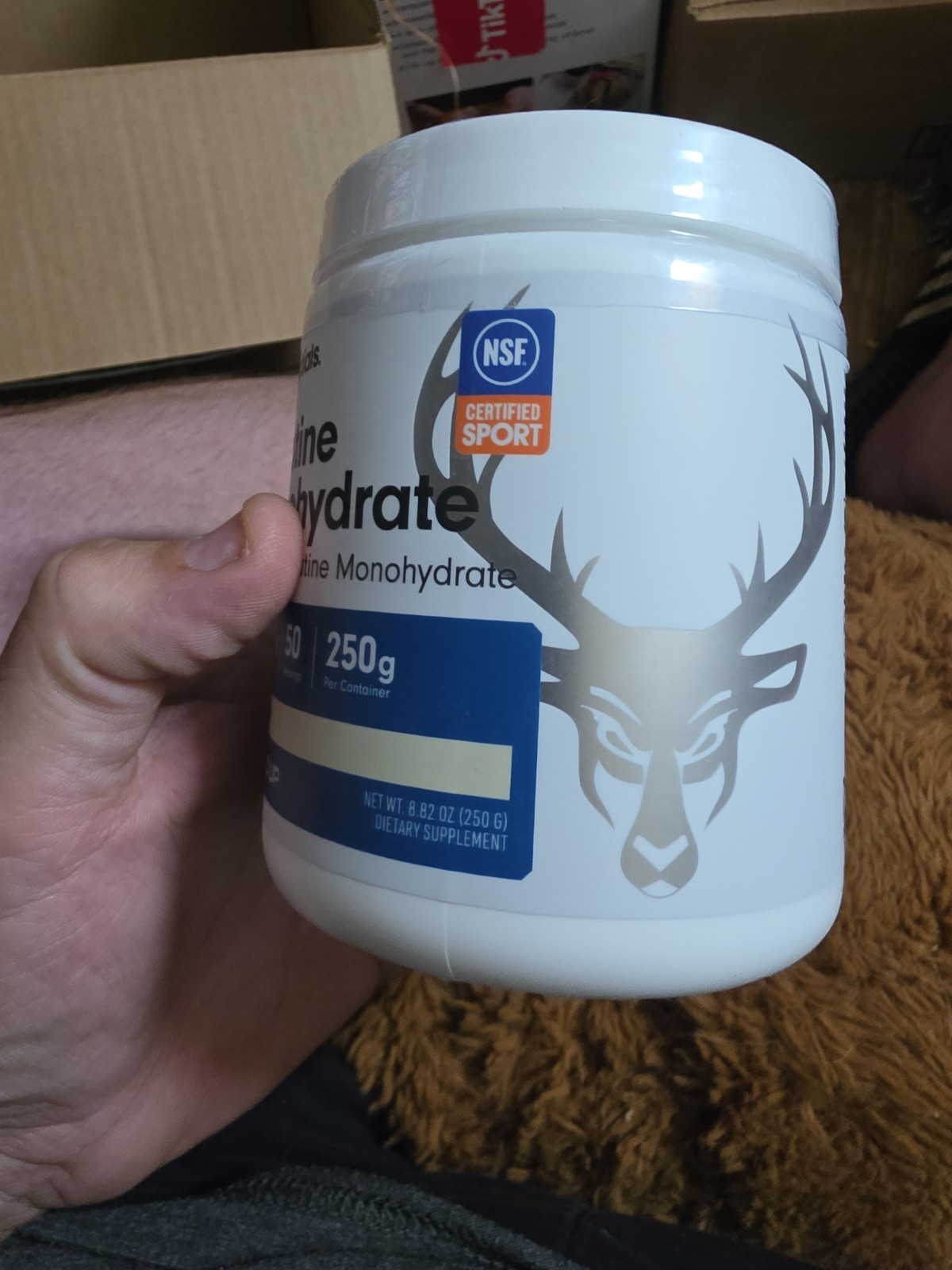 Bucked Up Creatine Monohydrate Sports and Fitness Performance Powder – 250g