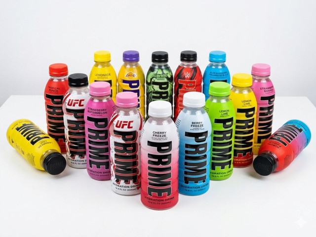 PRIME Hydration – Electrolytes Sport Drink, 16.9 oz – Variety Pack (12 Bottles)