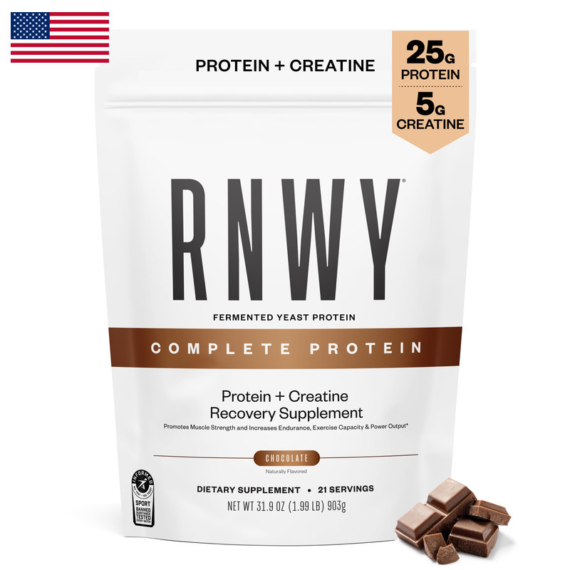 Rnwy Complete Protein 25G Yeast Protein 5G Creatine Monohydrate Vegan