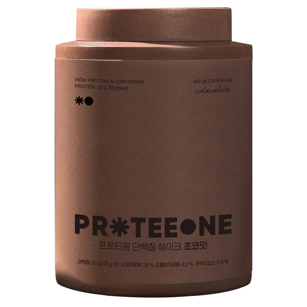 protee one PROTEEONE Korean Healthy Protein Shake 490g Chocolate green tea