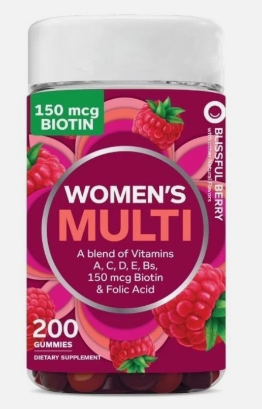 OLLY Women’s Health & Immune Support Multivitamin Gummies, 200 ct.