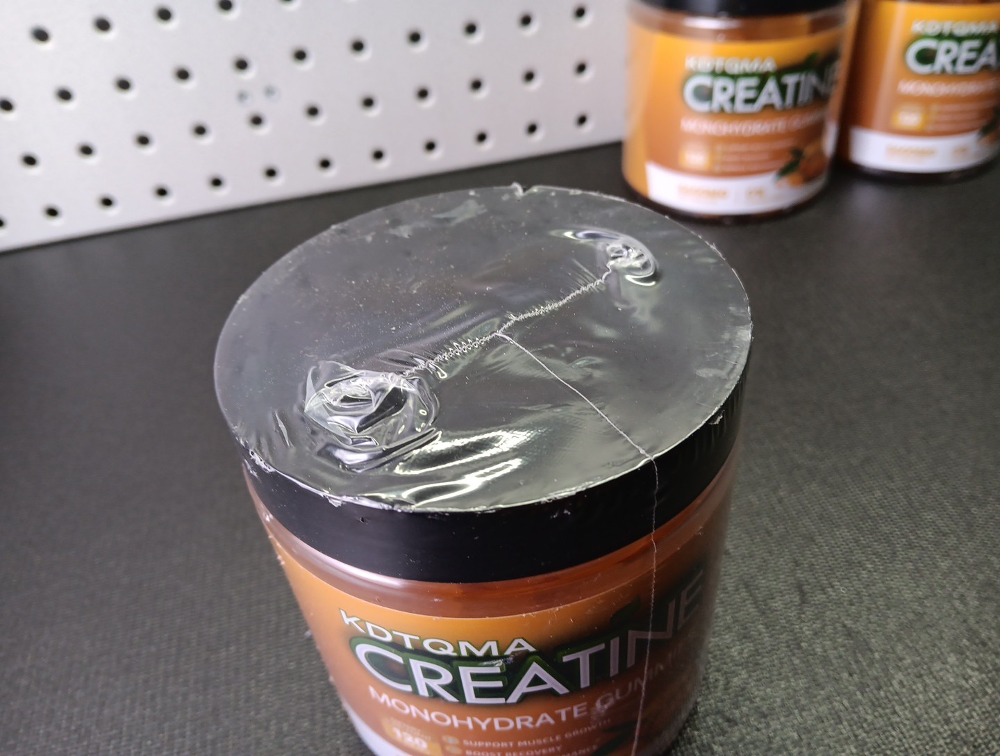 Lot of 3 Creatine Monohydrate Gummies KDTQMA Sugar Free Mango Exp 09/26 (bn)
