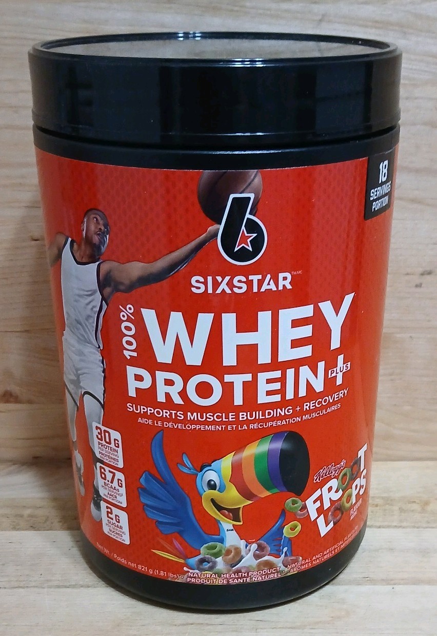 2 JUG: SIX-STAR 100% WHEY PROTEIN+[30g] SUPPORTS: Inmune/Muscles BCAAs 18serving