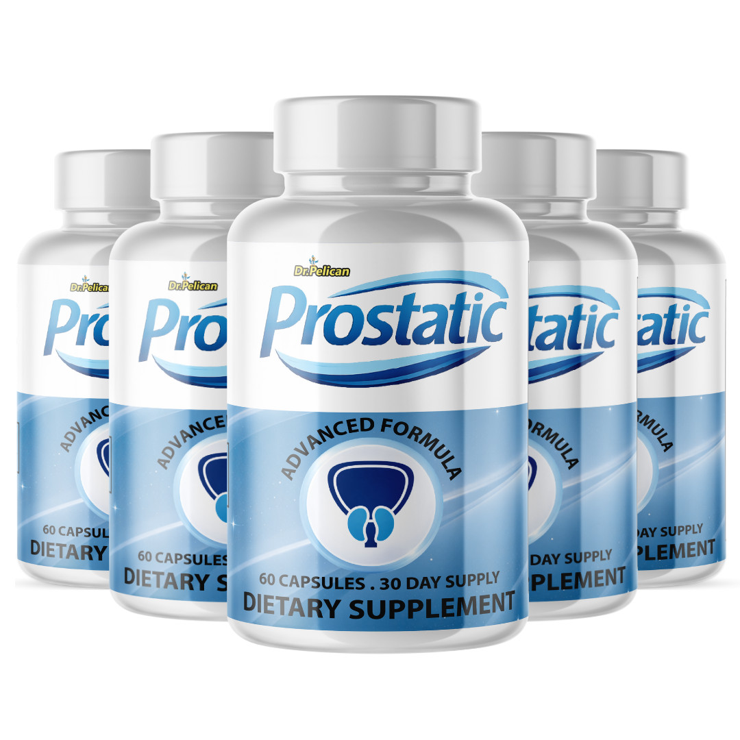 Prostatic- Prostate Support- 5 Bottles- 300 Capsules