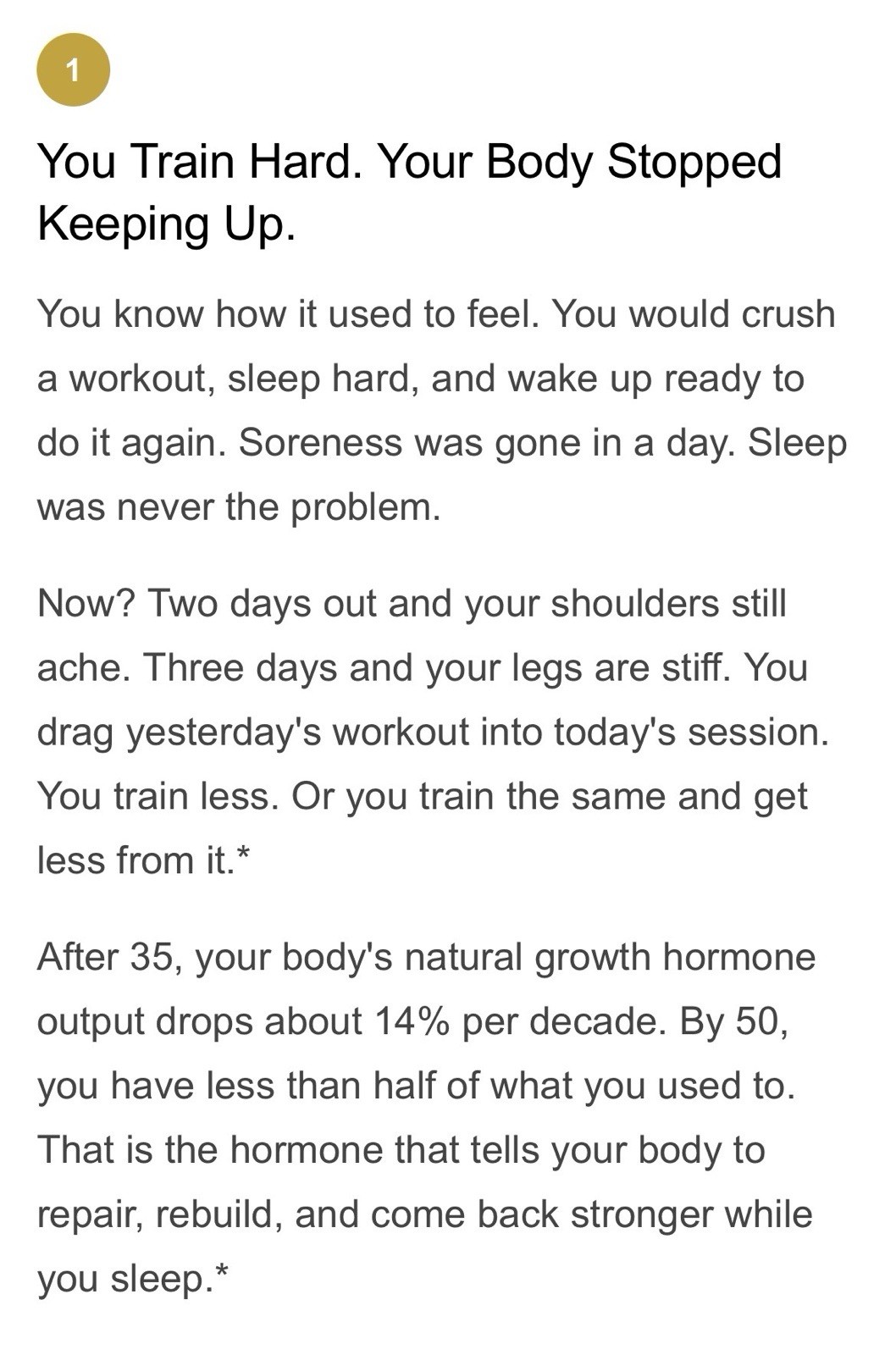 GH Secretion Amp. W/Sleep Aid 4 Growth, Recovery & Gains By Vintage Muscle💪🧪