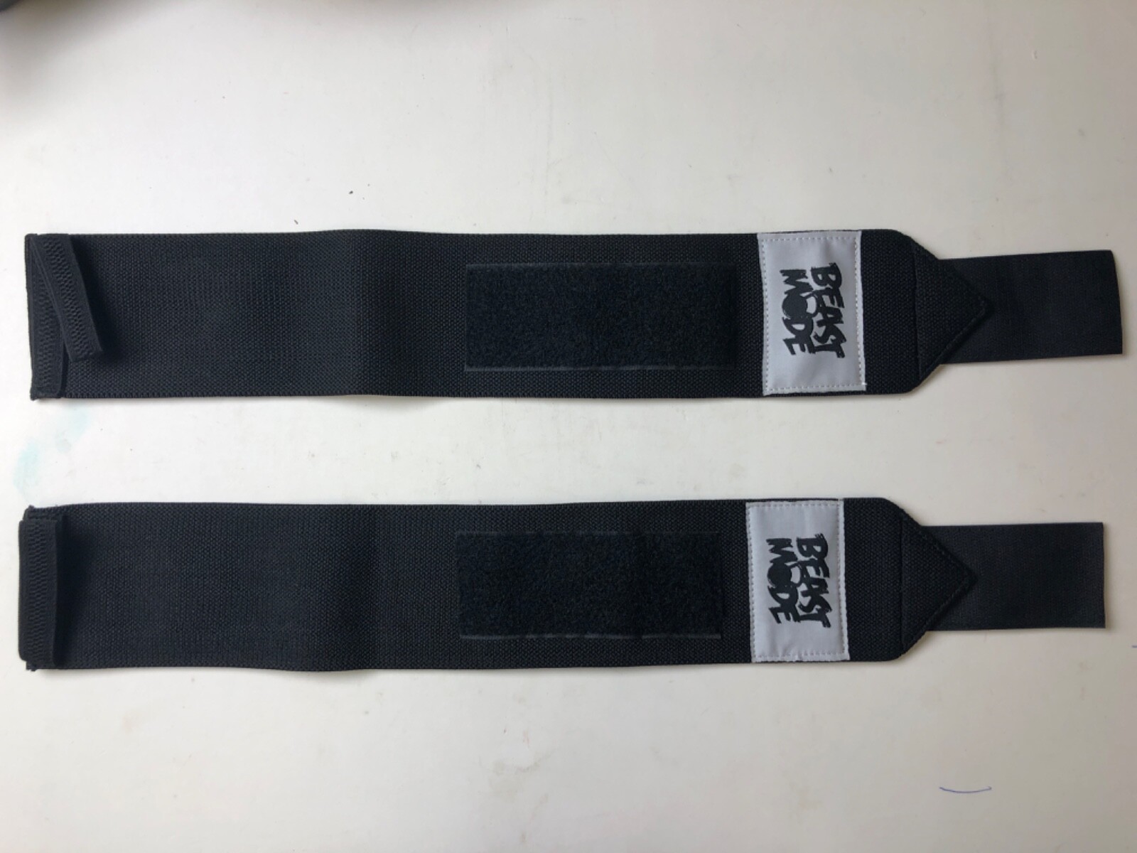 Beast Titanium Weight Lifting Wrist Support Straps Pair