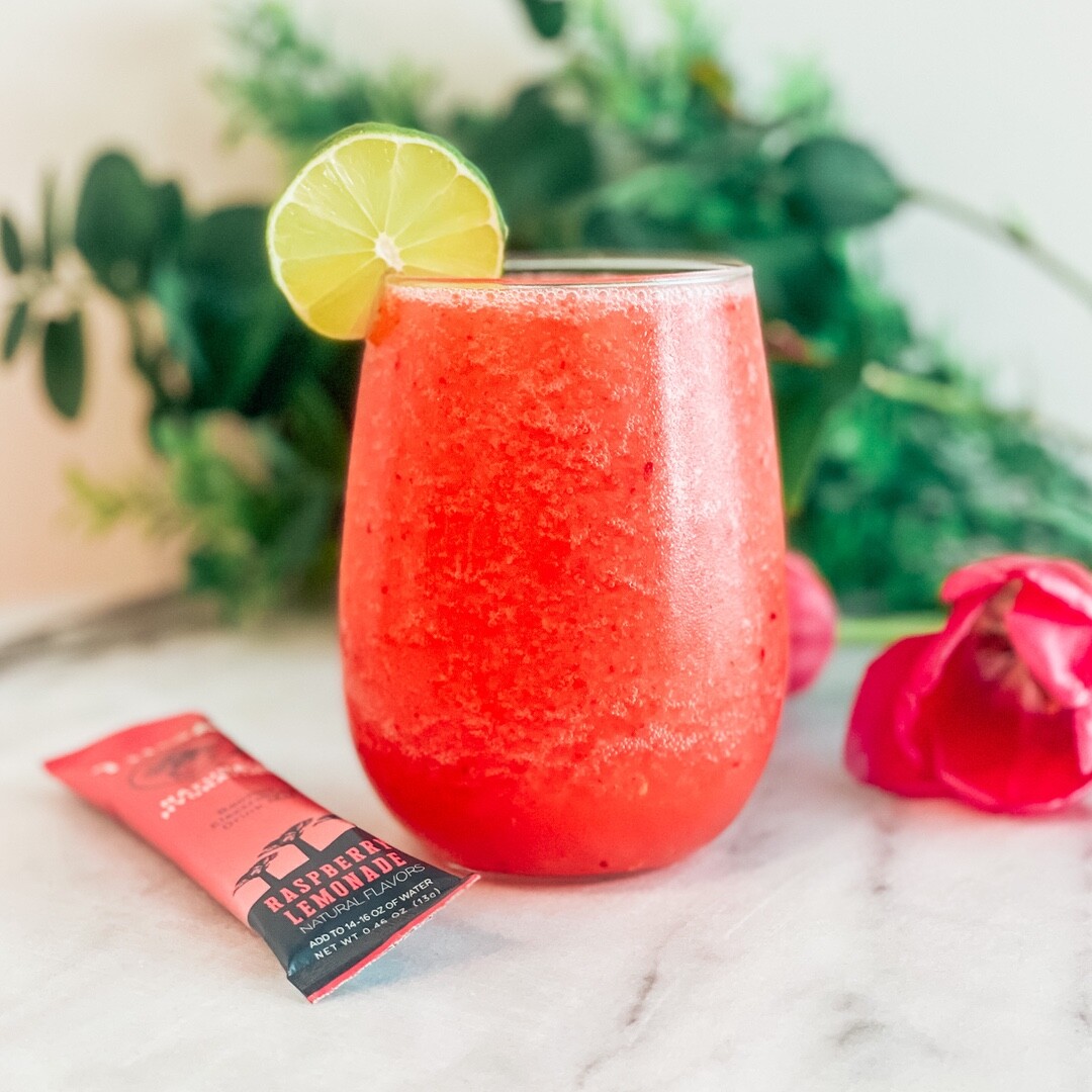 TIIGA Drink Mix – Vitamin C / Prebiotics / Vitamin B12 – RASPBERRY LEMONADE 6pk