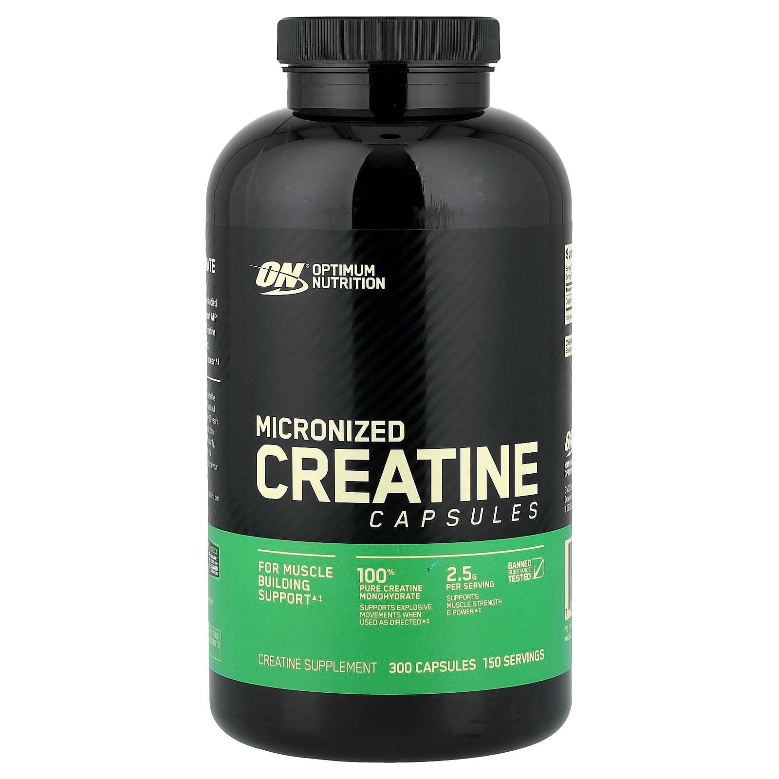 Creatine 2500mg – 300 Capsules for Muscle Growth, Strength & Performance