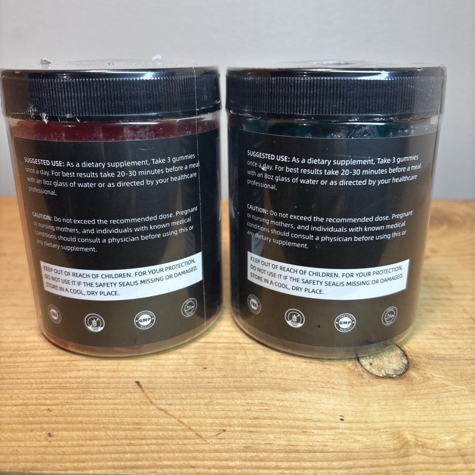 2 Jars Creatine Monohydrate Gummies Nutrition 135 Per Jar 5g Per Serving