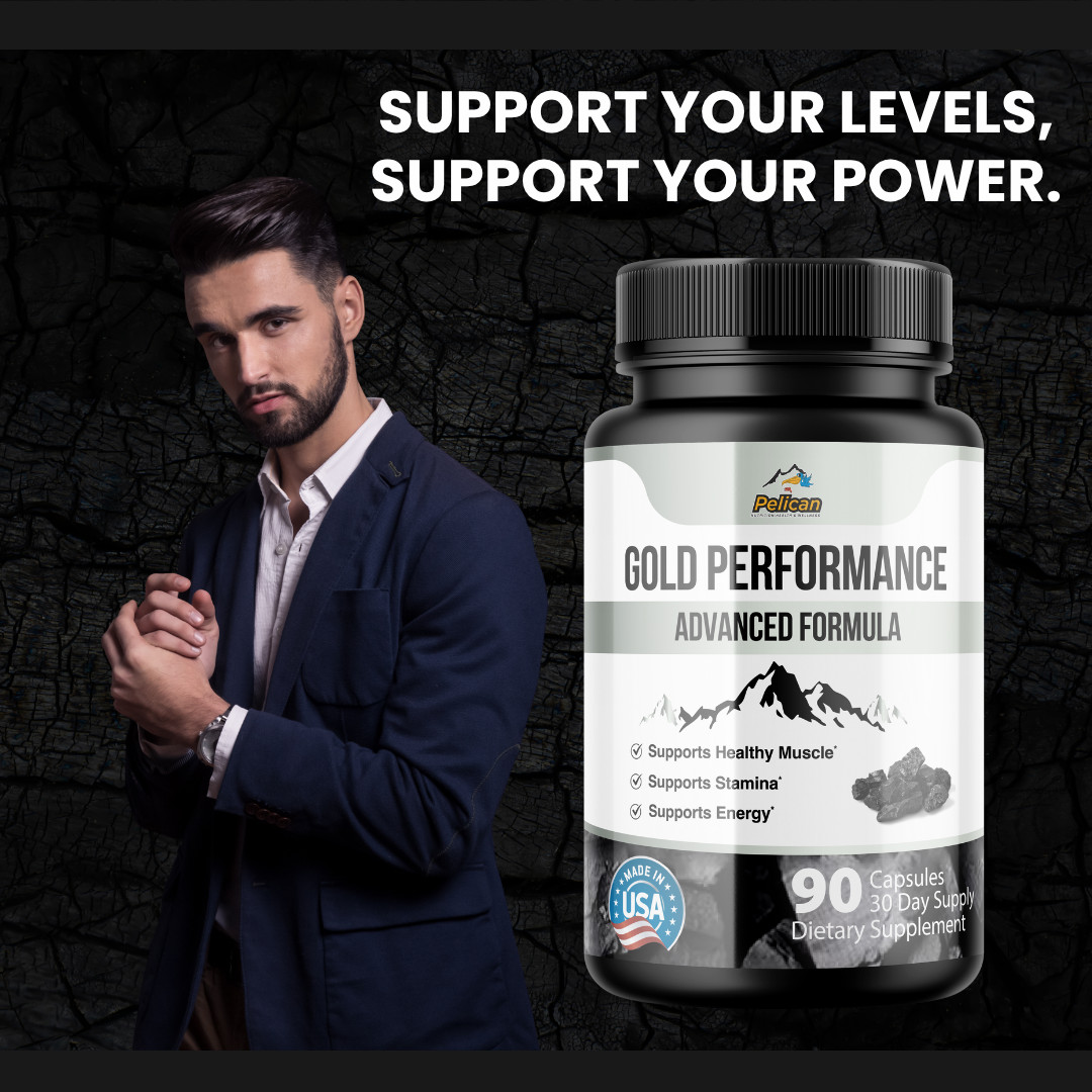 Gold Performance- Bodybuilding & Men’s Health Support- 90 Capsules