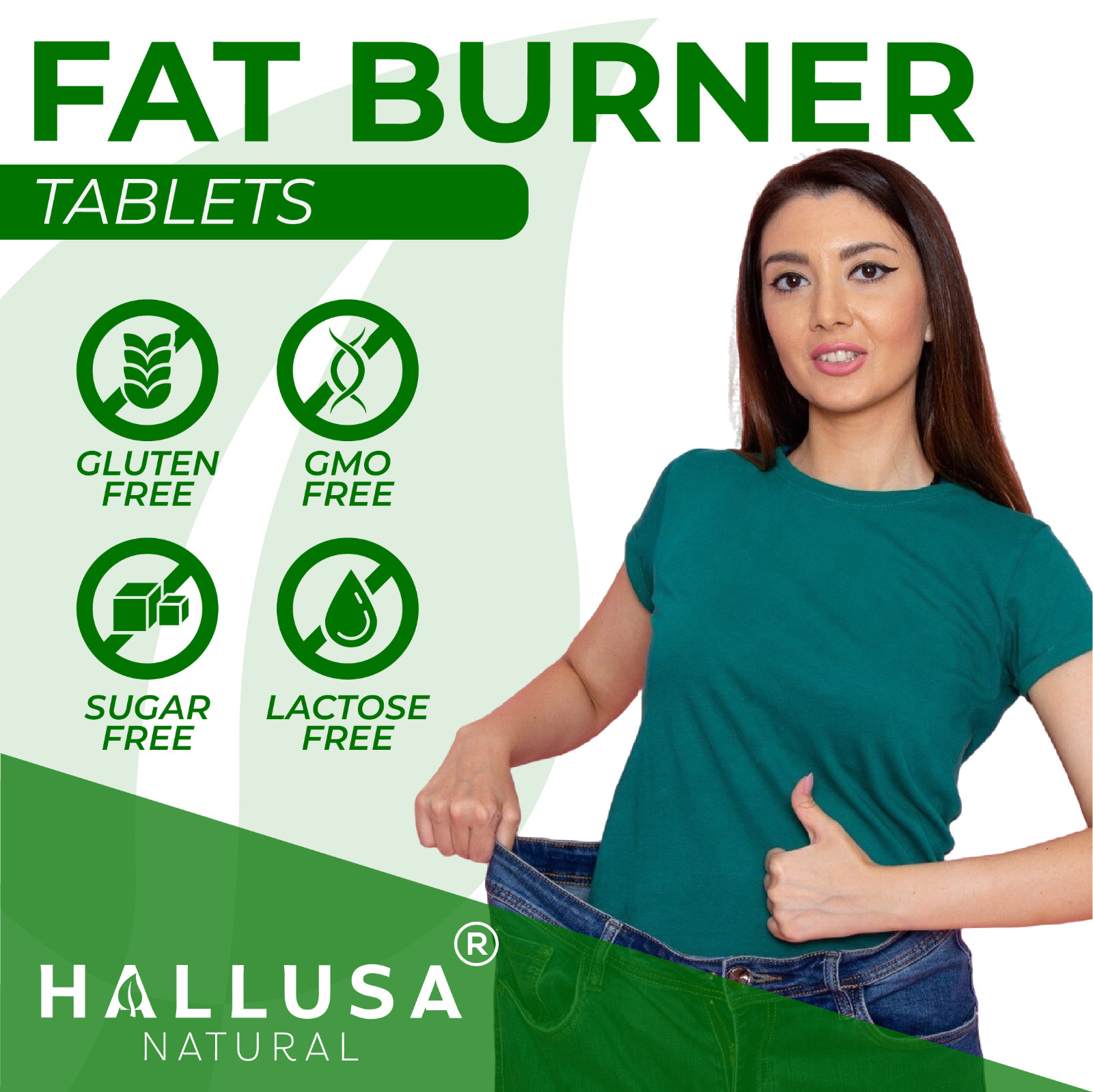 FAT BURNER – Weight Loss* – Metabolism Boost* – Localized Fat – 60 Tab