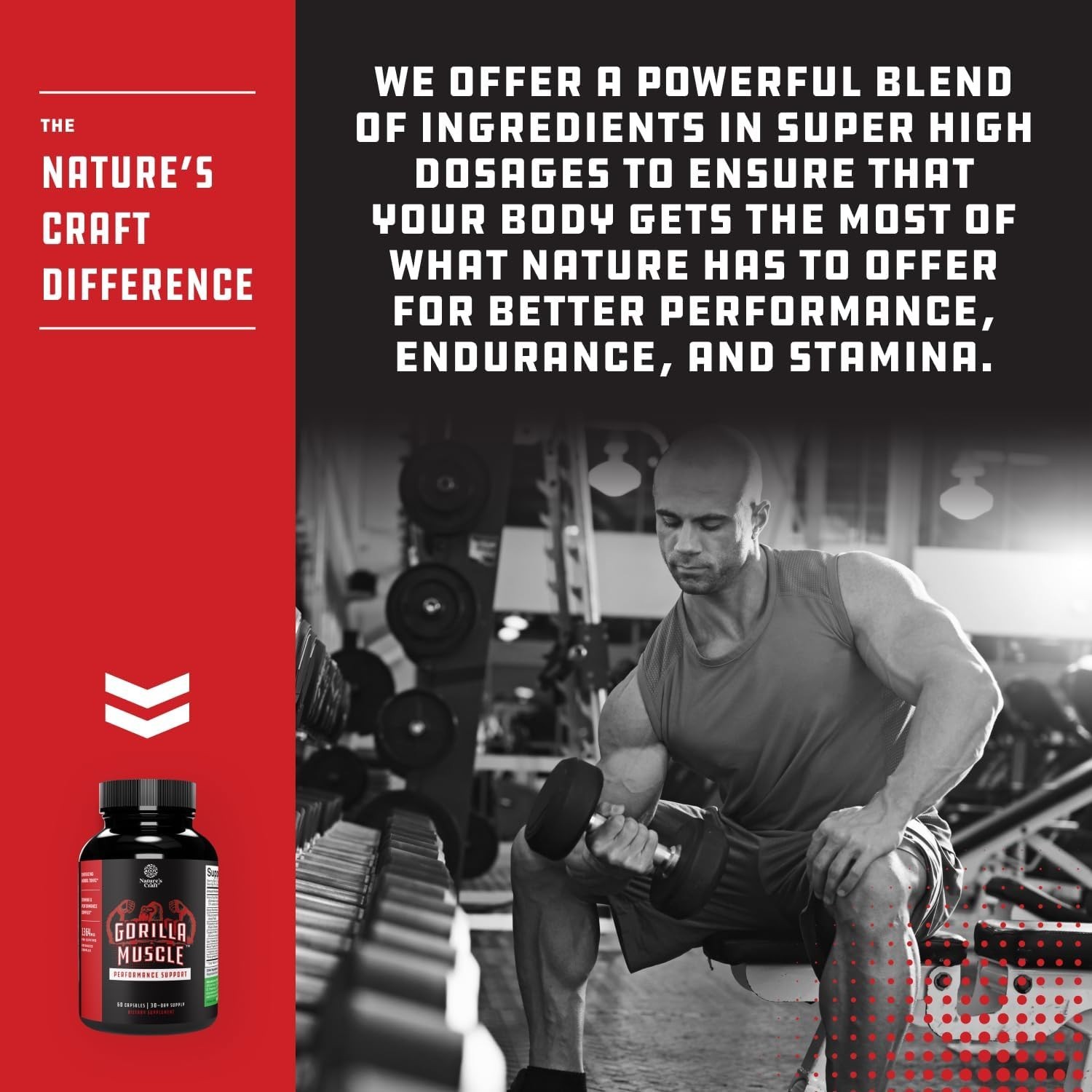 Legal STEROID ANABOLIC pills BULKING Testosterone Booster MUSCLE GROW, 60 cap…