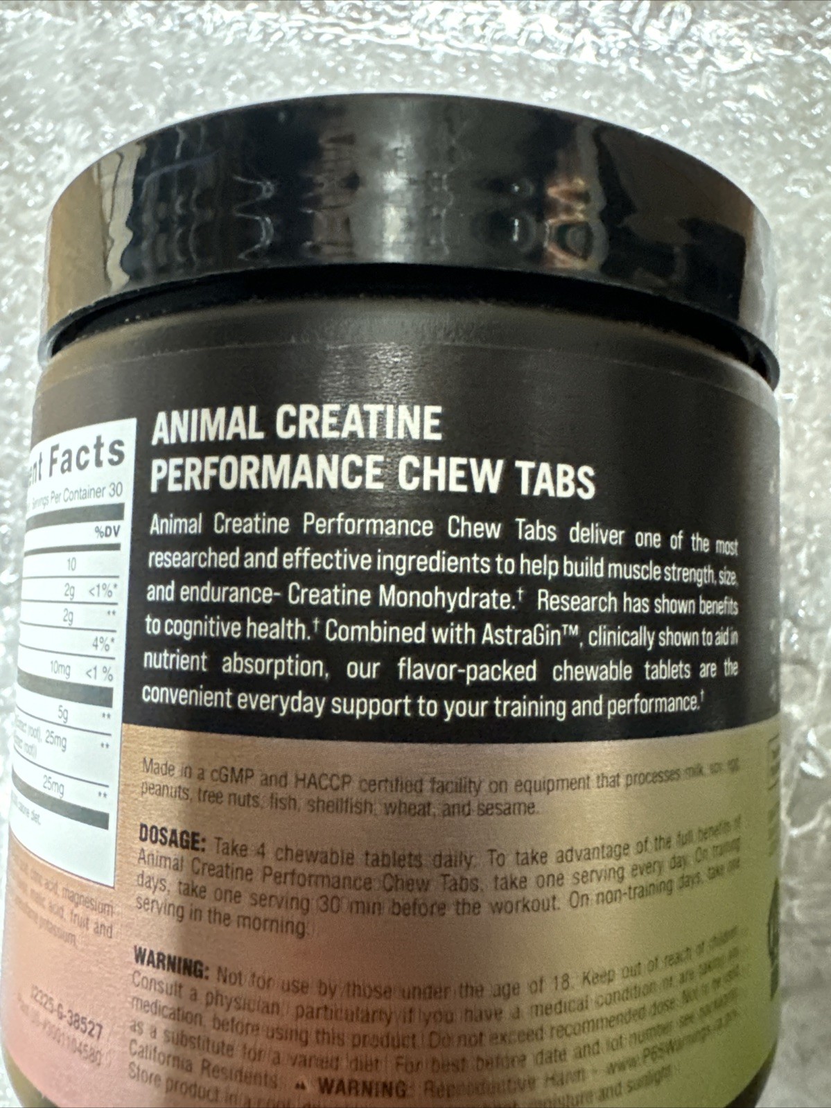 Universal Nutrition ANIMAL Creatine 120 Smarties Chews