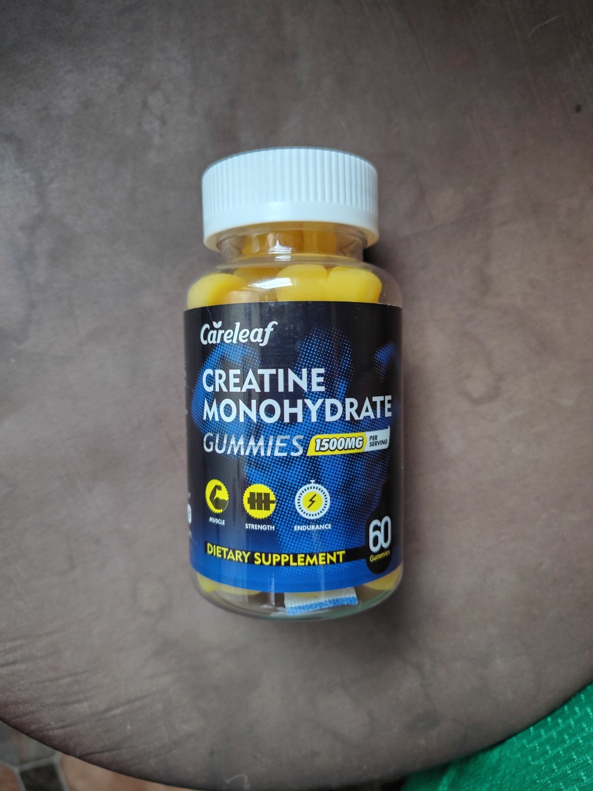 Creatine Monohydrate Gummies 60 Count Bottle