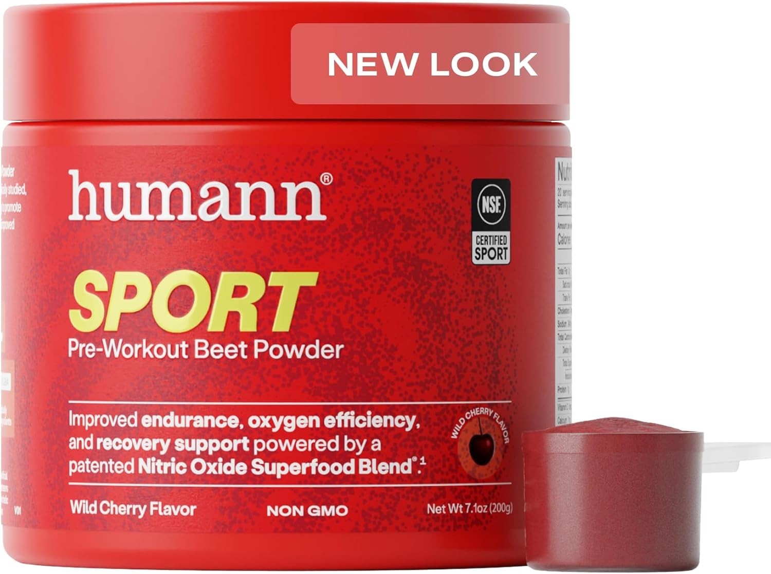 SuperBeets Sport Endurance Pre Workout Powder, suplemento de óxido nítrico, sin