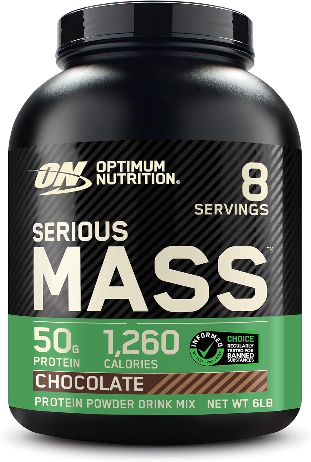 Serious Mass, Weight Gainer Protein Powder, Mass Gainer, Vitamin C and Zinc f…