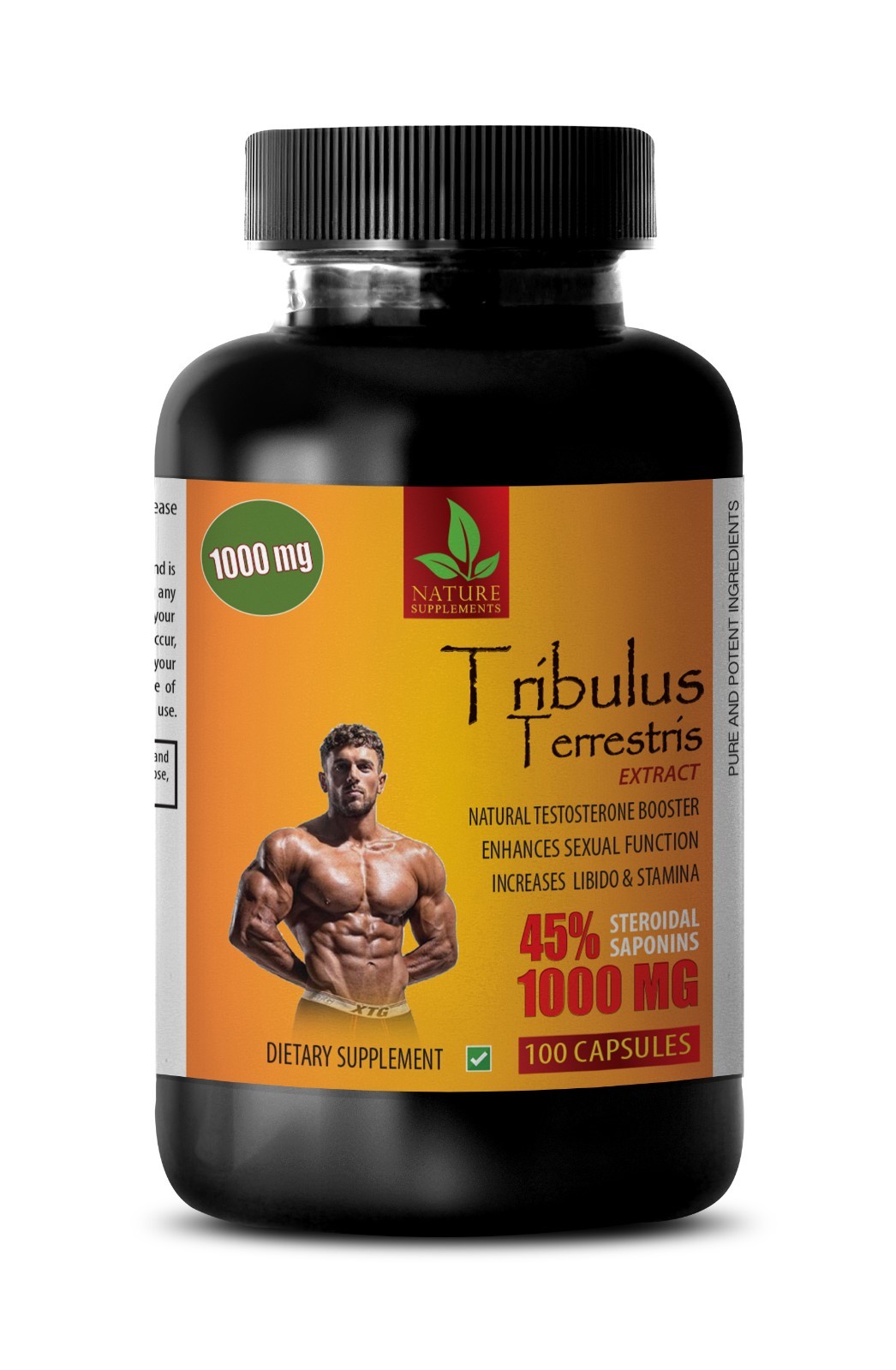 pre workout – TRIBULUS TERRESTRIS 1000 – tribulus extract – 100 Capsules