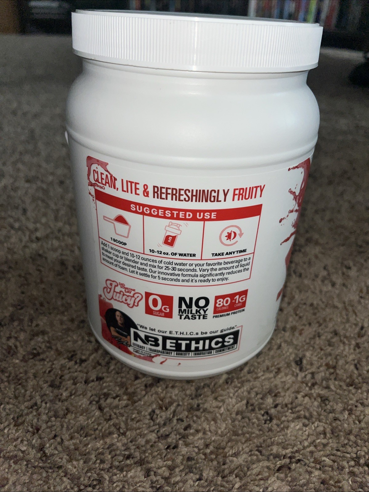 Performance, Clear Protein, Watermelon Breeze, 1.1 lb (494 g)