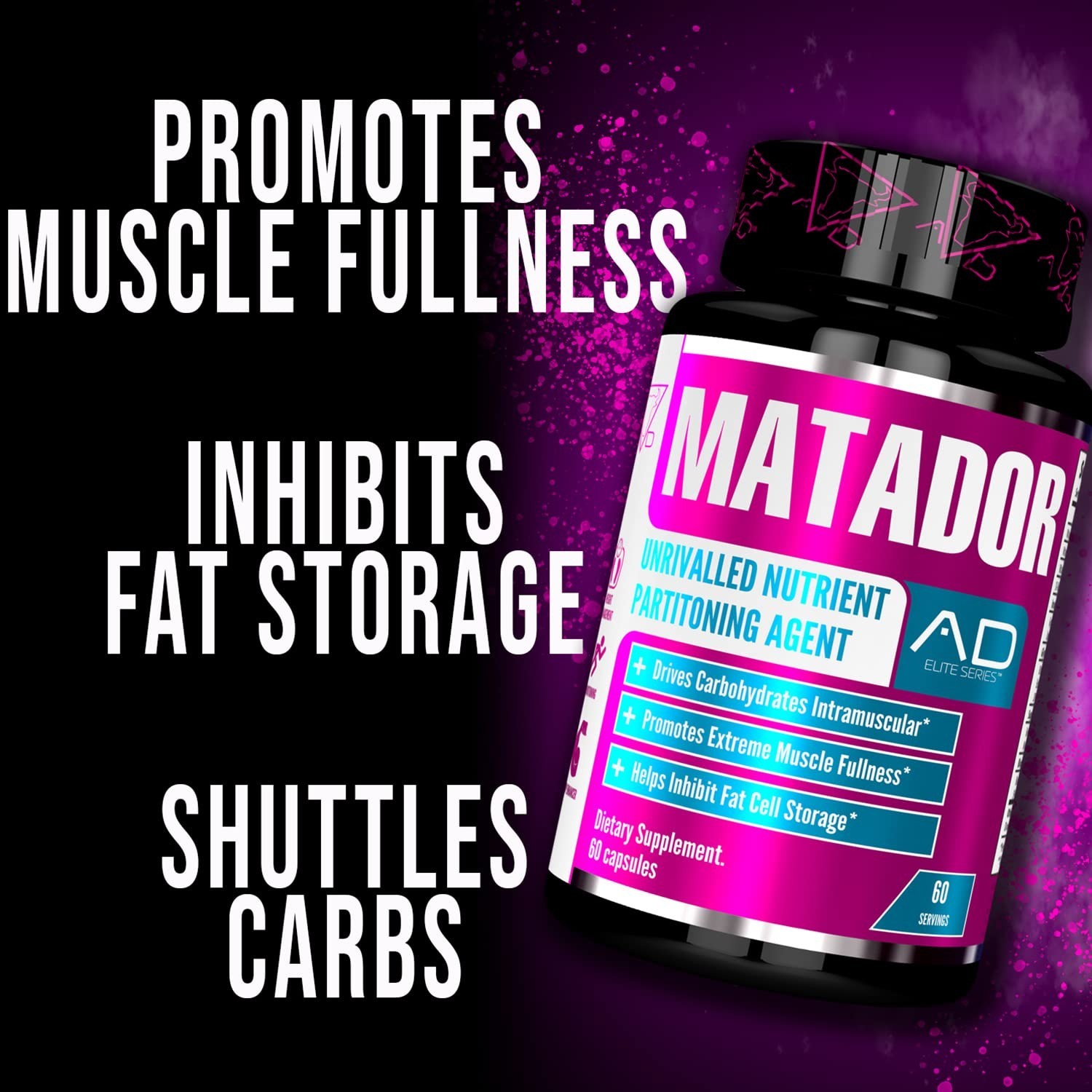 Project AD Matador Muscle Builder Enhances Muscle Pumps and Promotes Muscle G…