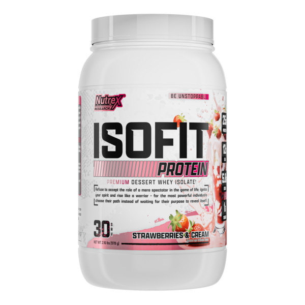 Nutrex Research ISO Fit Whey Protein Isolate Muscle Recovery 2LB, 5 Flavors