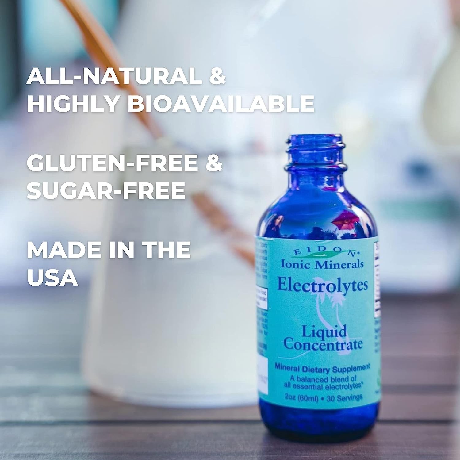 Eidon Electrolytes – Liquid Electrolyte Drops, Ionic Mineral Supplement to Add t
