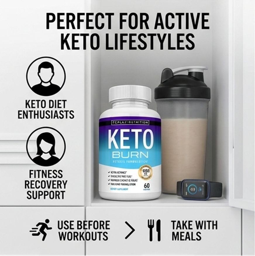 Keto Burn Ketosis Formulation Capsules 120ct – 2 Pack – Energy & Focus Support