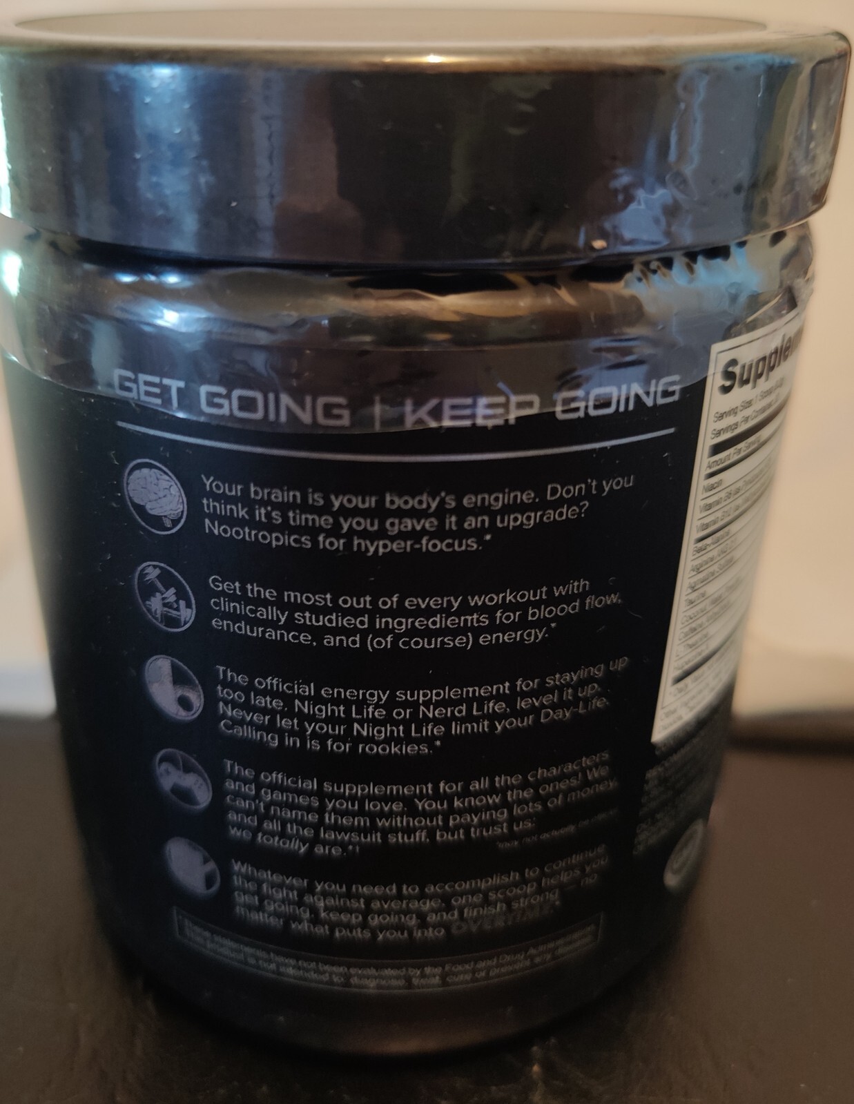 Bucked Up OverTime Rocket Pop Pre-Workout Powder – 30 Servings. Exclusive.