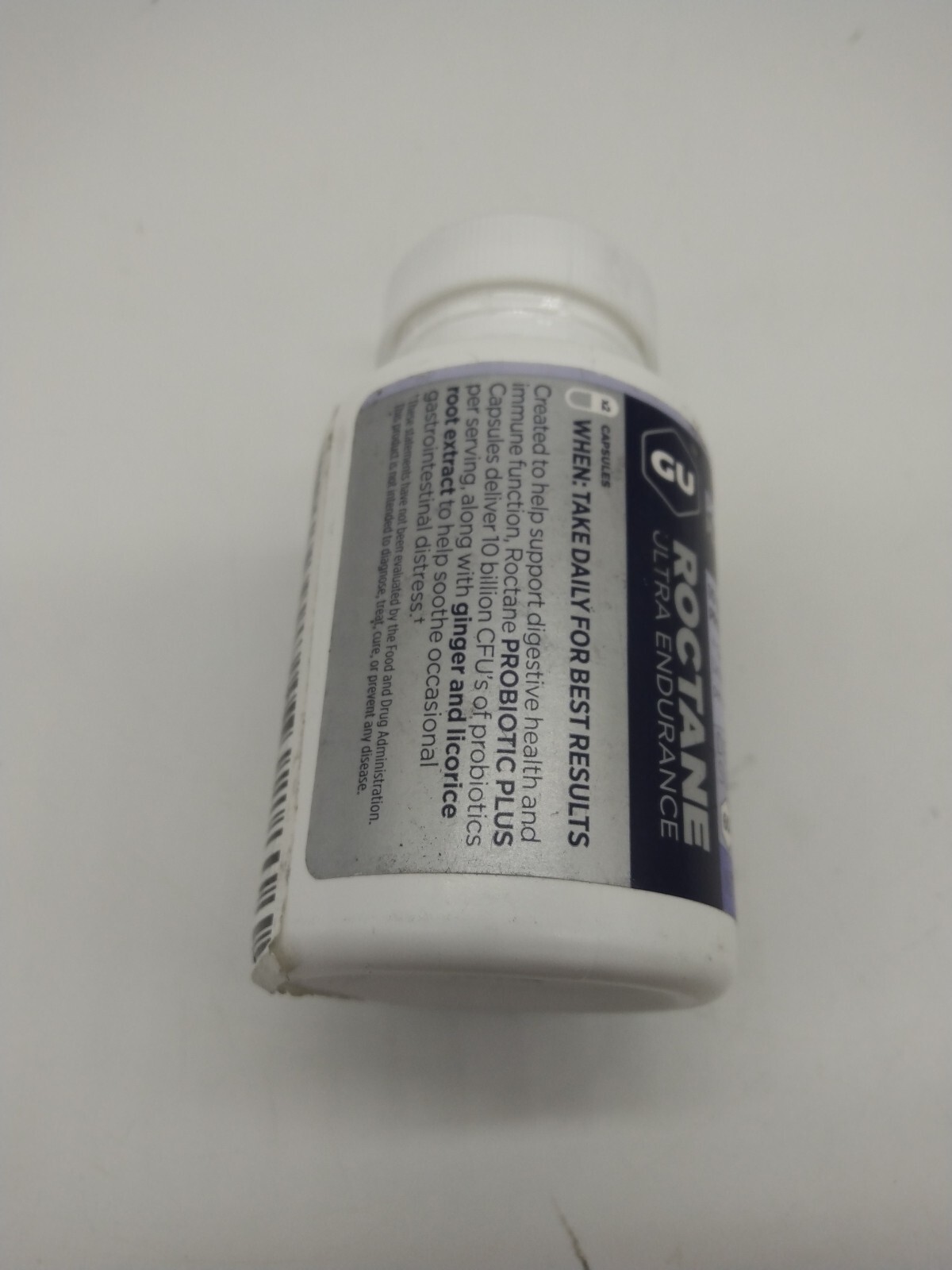 GU ROCTANE PROBIOTICS PLUS Capsule Sport Supplement : 60 Capsules Exp 7/24. 244