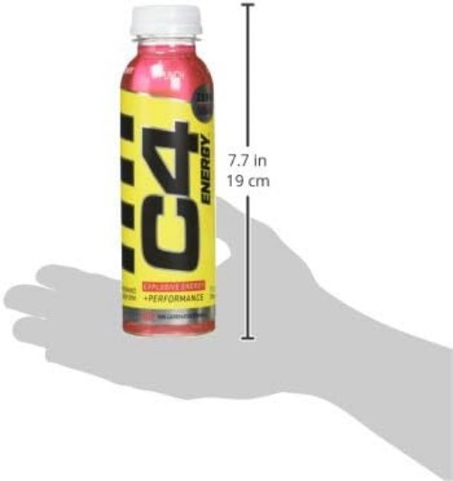C4 Energy Fruit Punch Drink with Beta-Alanine, Zero Sugar – Perfect for Workouts