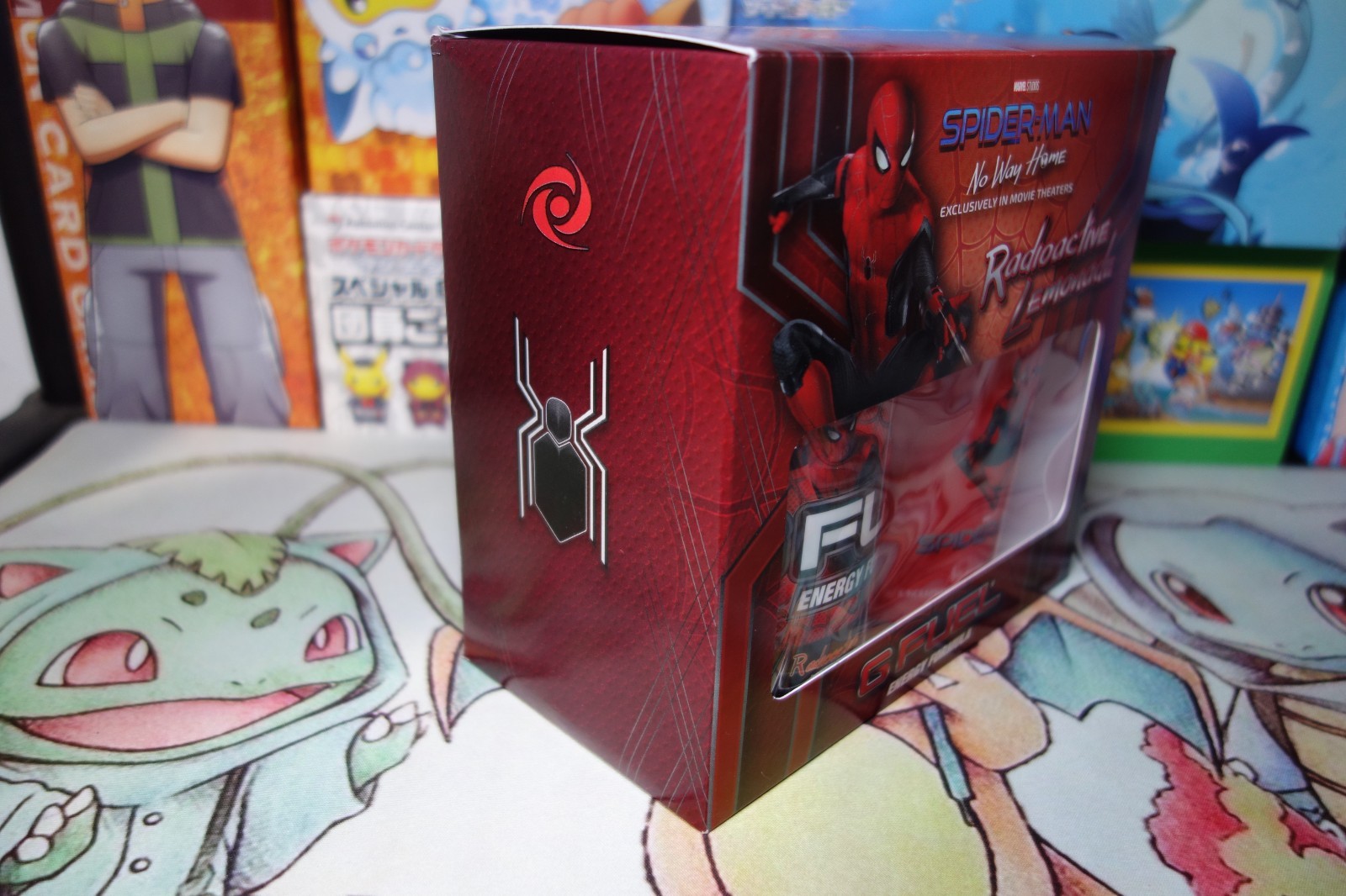 Spiderman No Way Home Hybrid Suit G fuel Collector’s Box Brand New On Hand!
