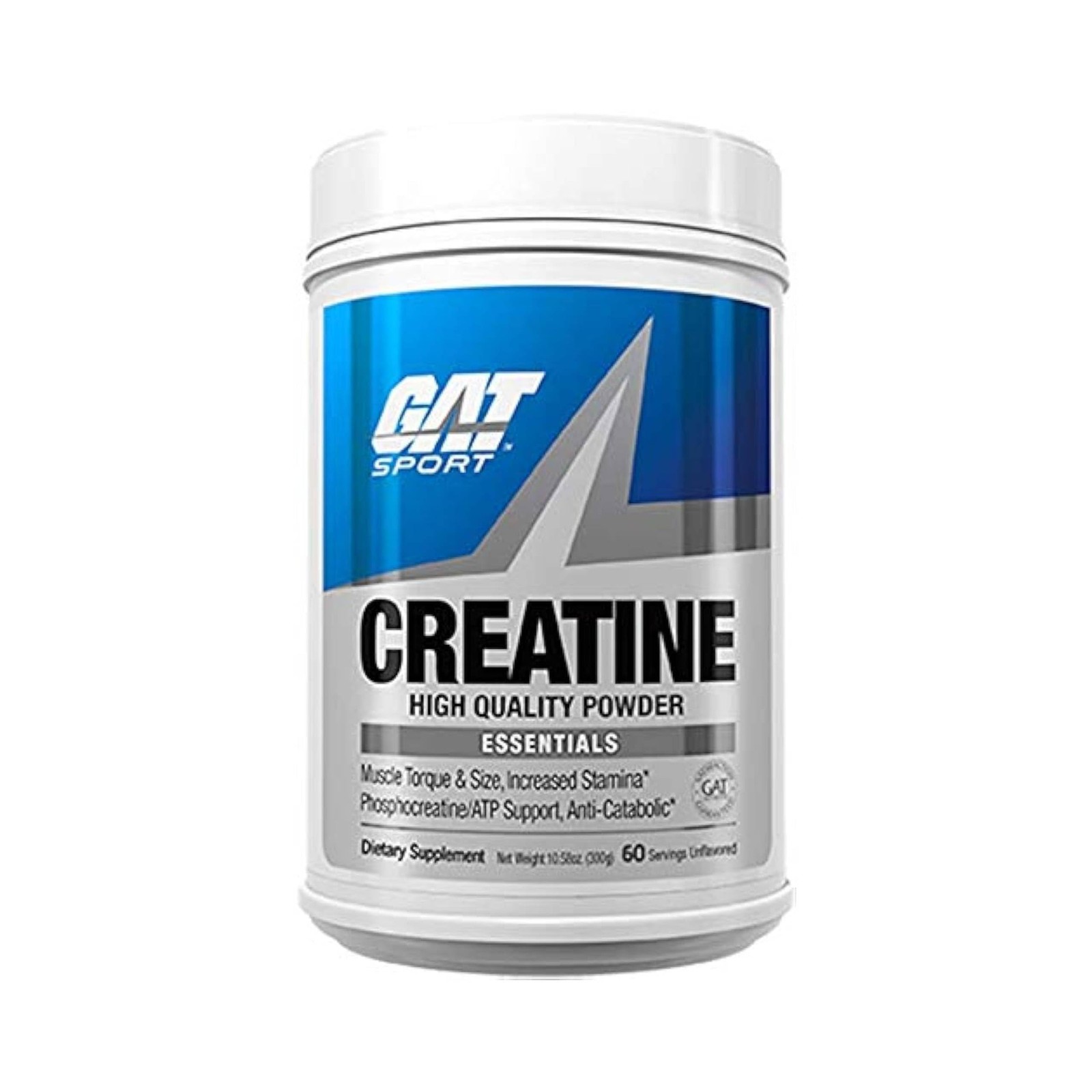 GAT SPORT Creatine Monohydrate Powder, Strength, 10.58 Ounce (Pack of 1)