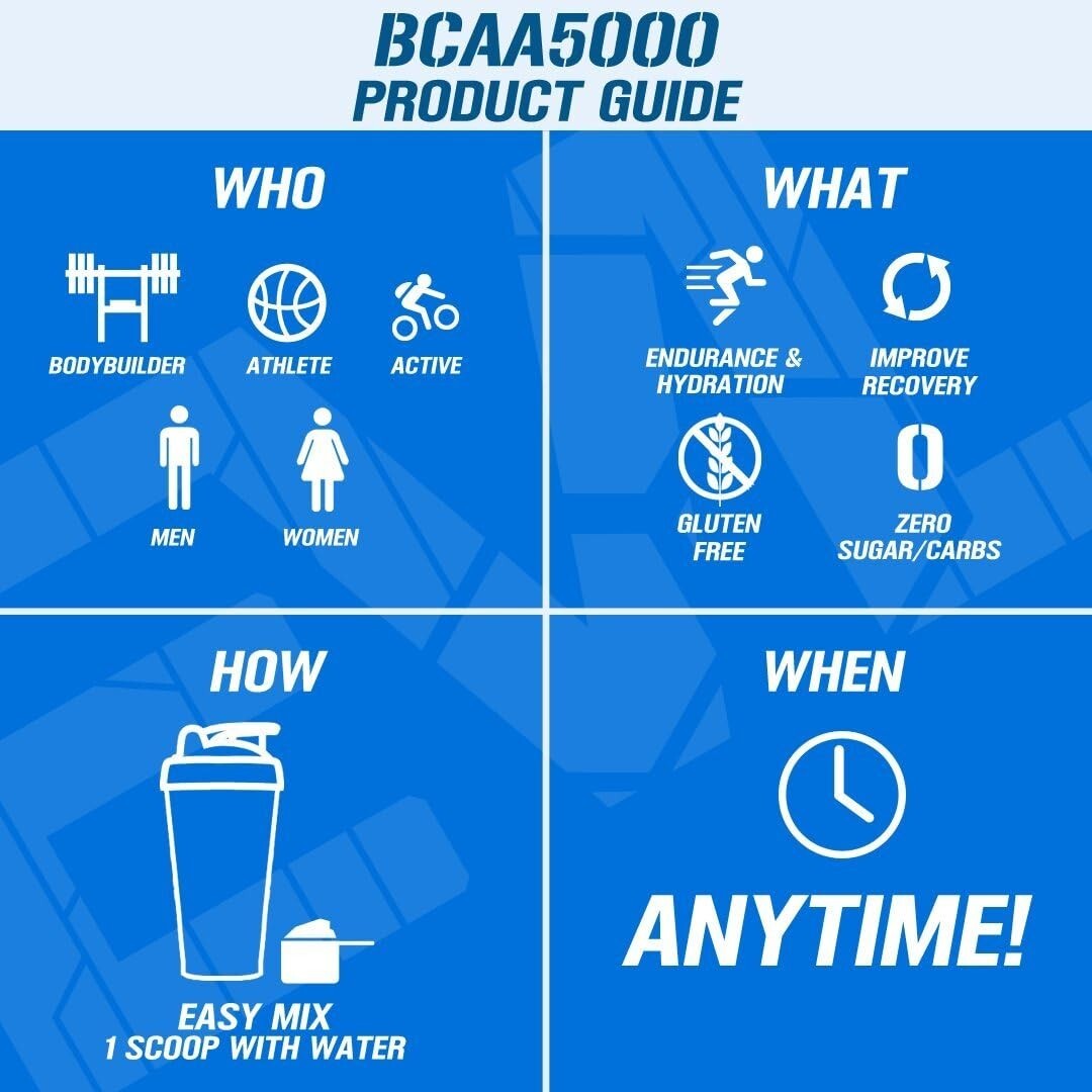 Evlution EVL BCAAs Amino Acids BCAA5000- Stim Free Pre-Workout – All Flavors