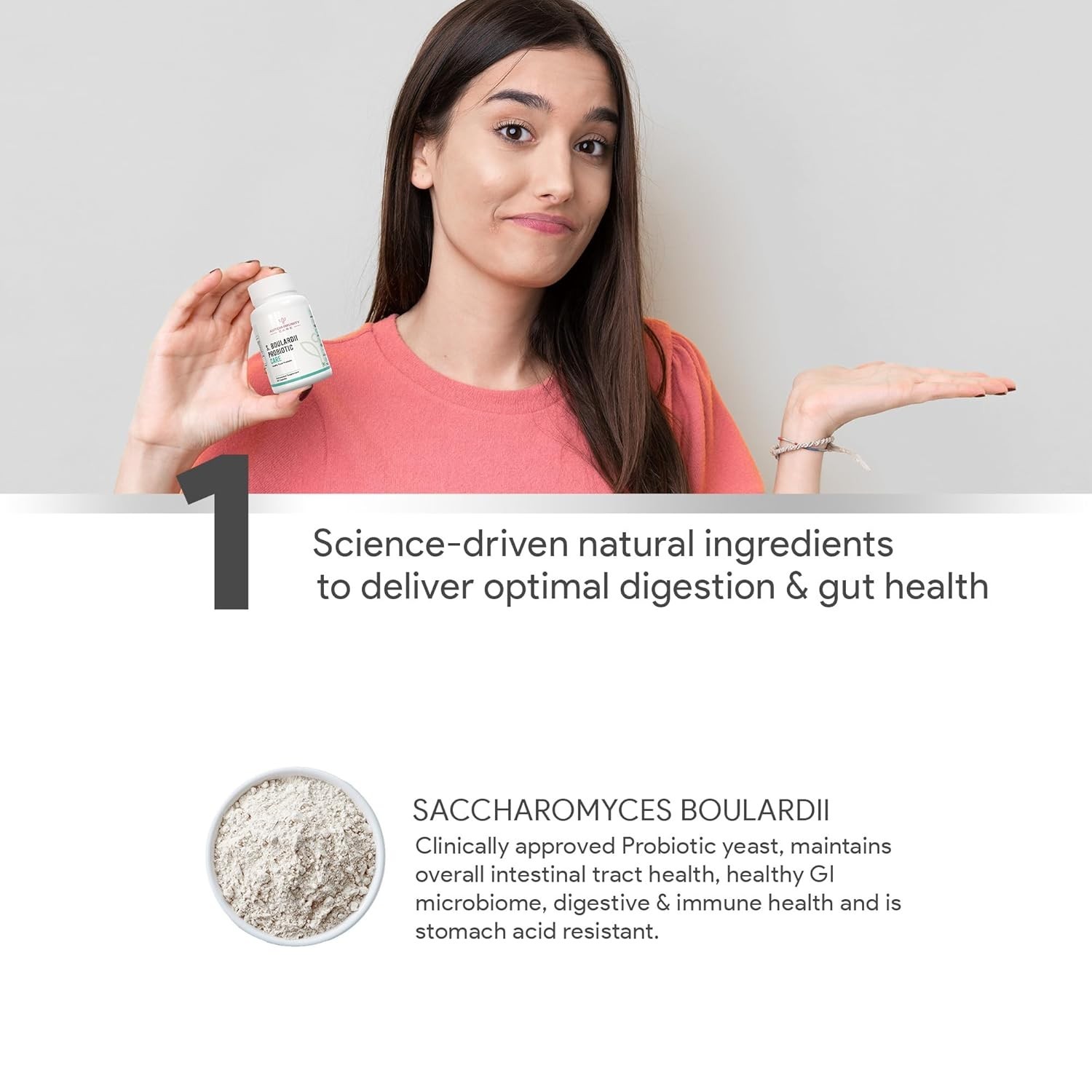 Autoimmunity Care: S. boulardii Probiotic Care | SACCHAROMYCES BOULARDII 60 Cap