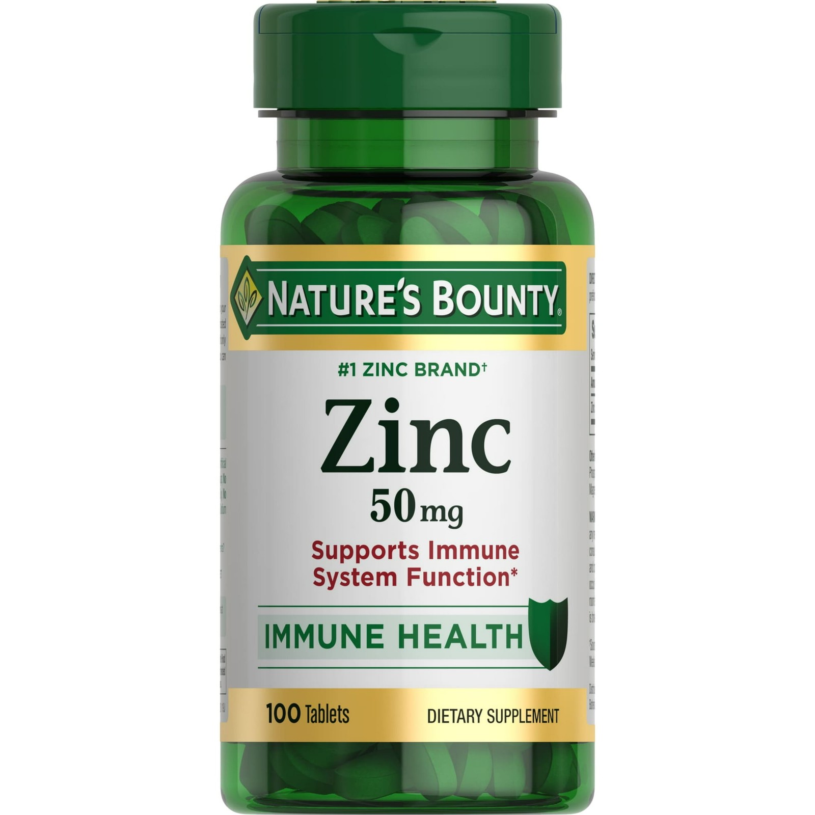 Nature’s Bounty Zinc 50 mg 100 Tablets