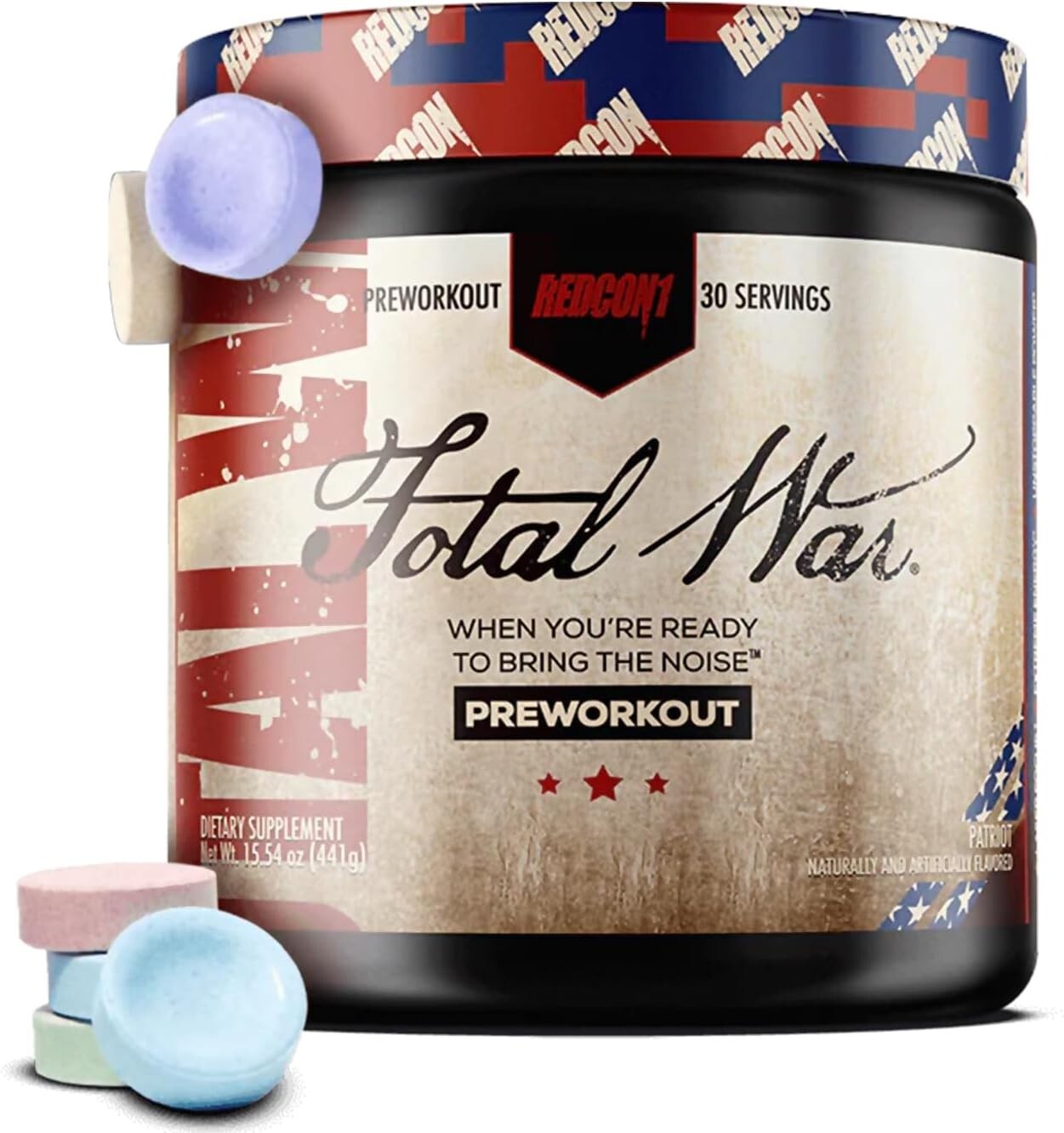 Redcon1 Total War Premium Pre-Workout Pump Energy 30 Servings New – PICK FLAVOR