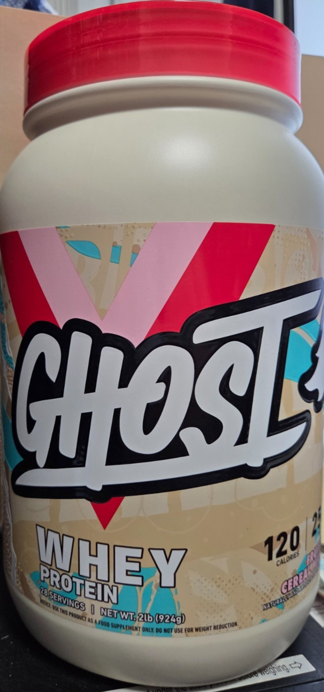 Ghost Whey Protein Fruity Cereal Milk 2lb (924 g) 25g 5/2026