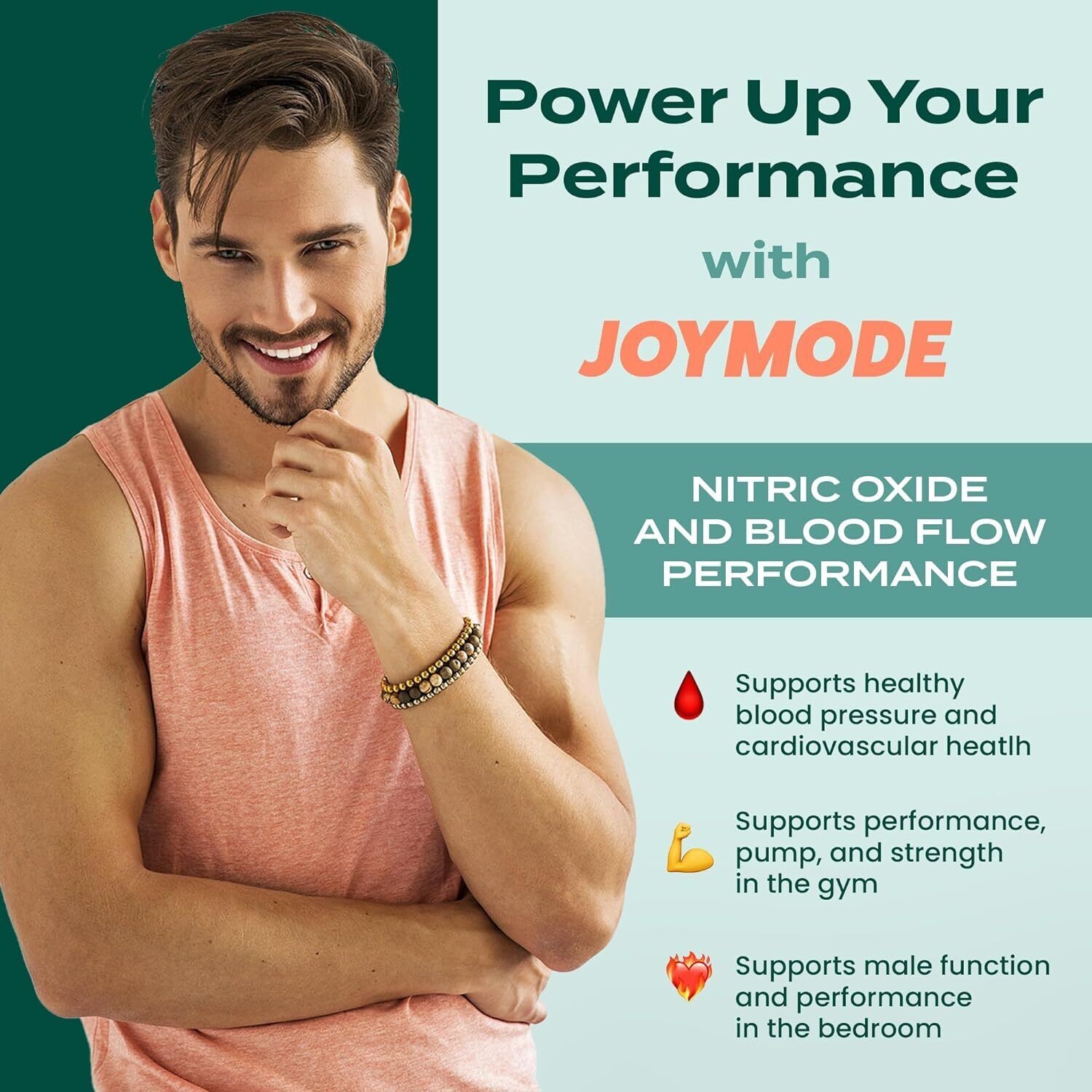 Performance Booster Supports Blood Flow Nitric Oxide Erection Quality Firmness