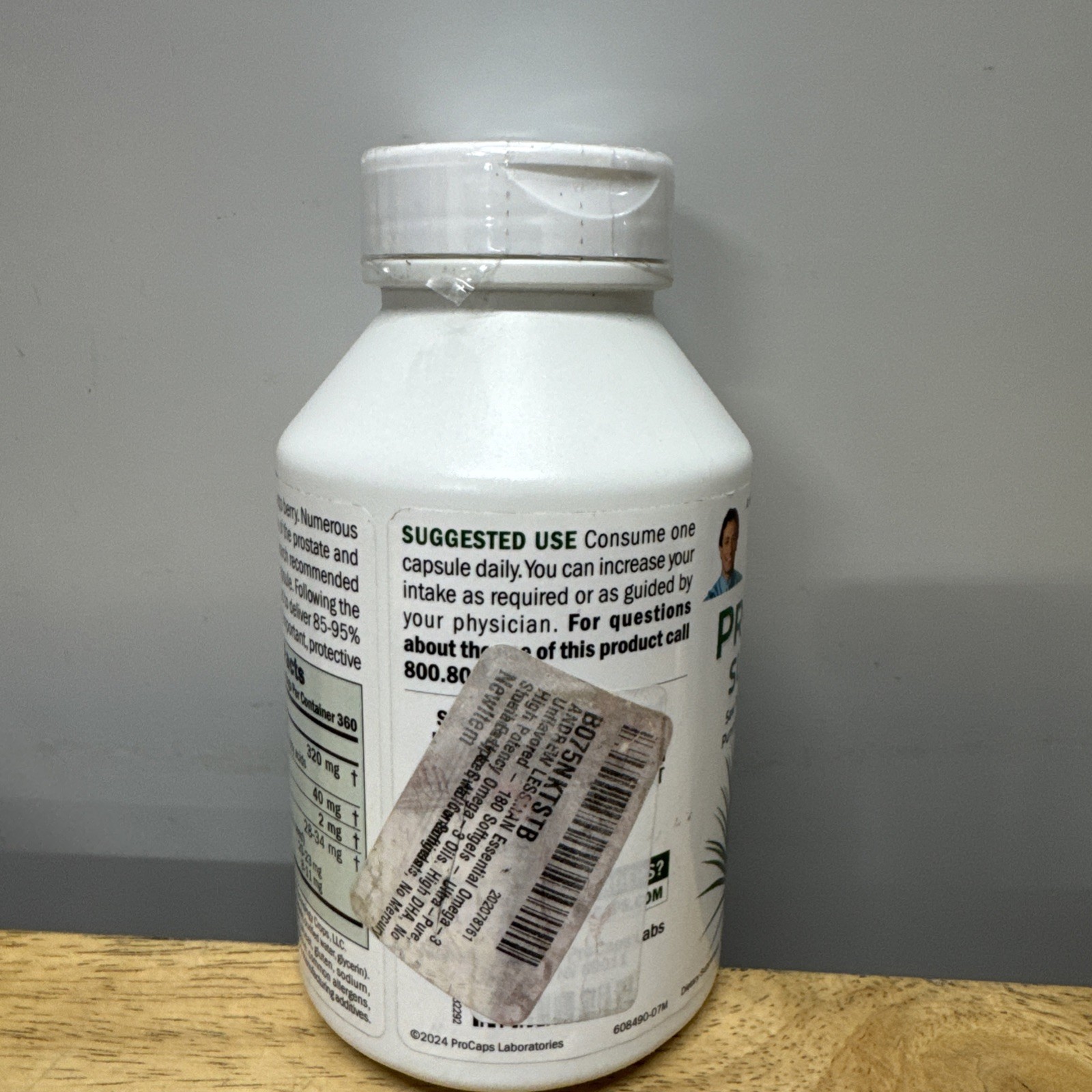 Prostate Support Supplement for Men’S Health, 360 Softgels, No Additives