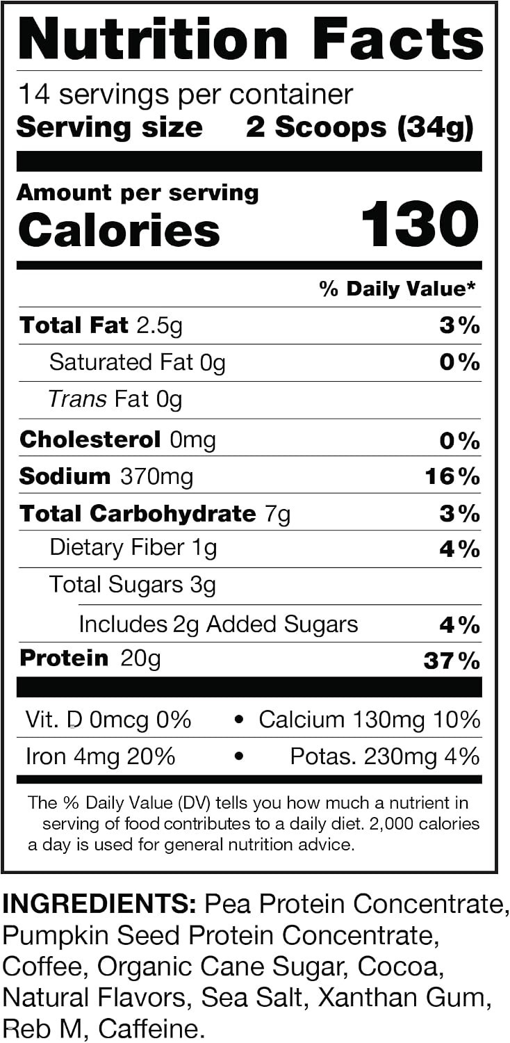CHIKE Toasted Coconut Mocha Protein Iced Coffee Plant Protein, 16.8 OZ