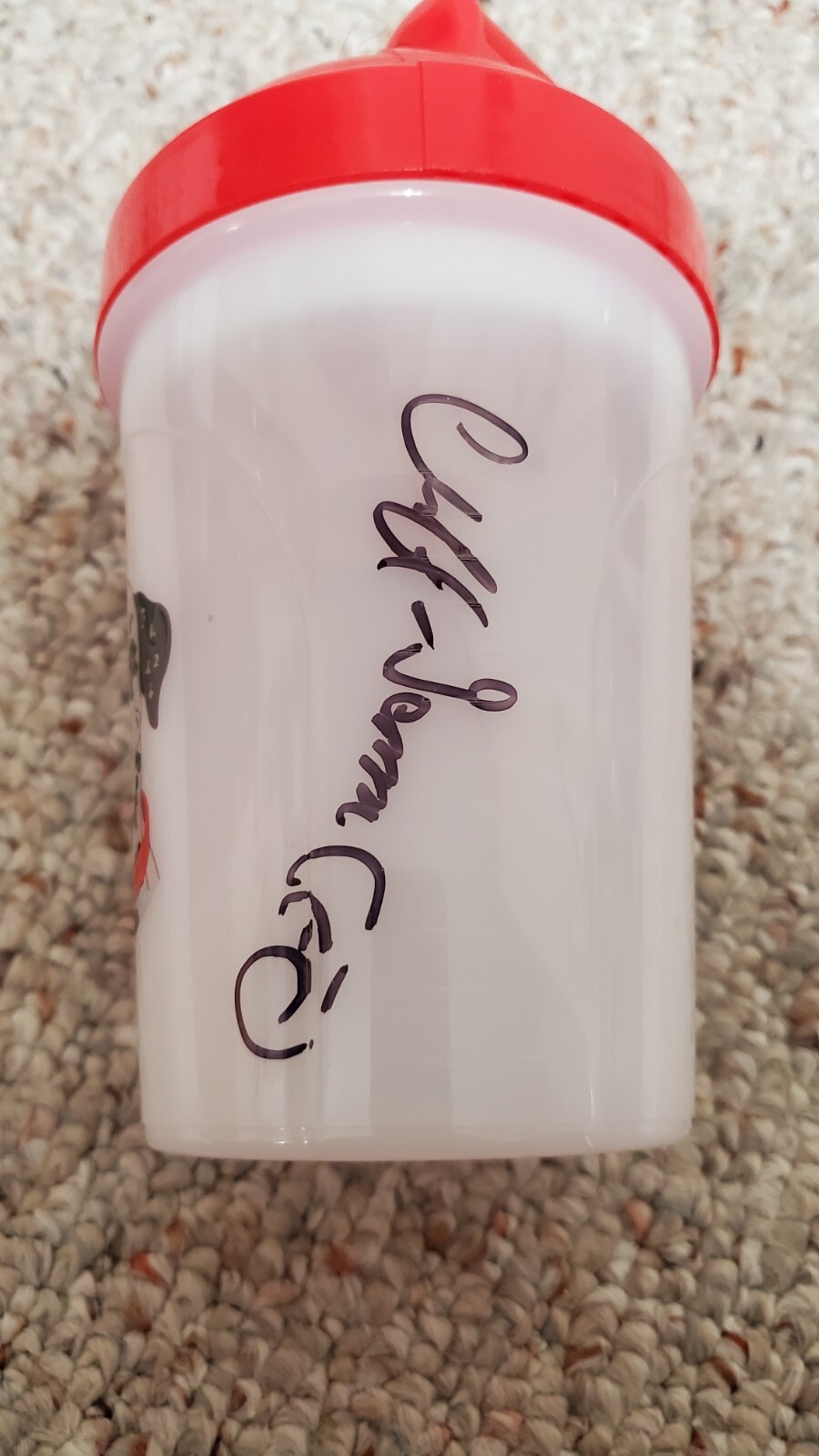 Cliff Gamma Ceo Signed GFuel Cooper Shaker