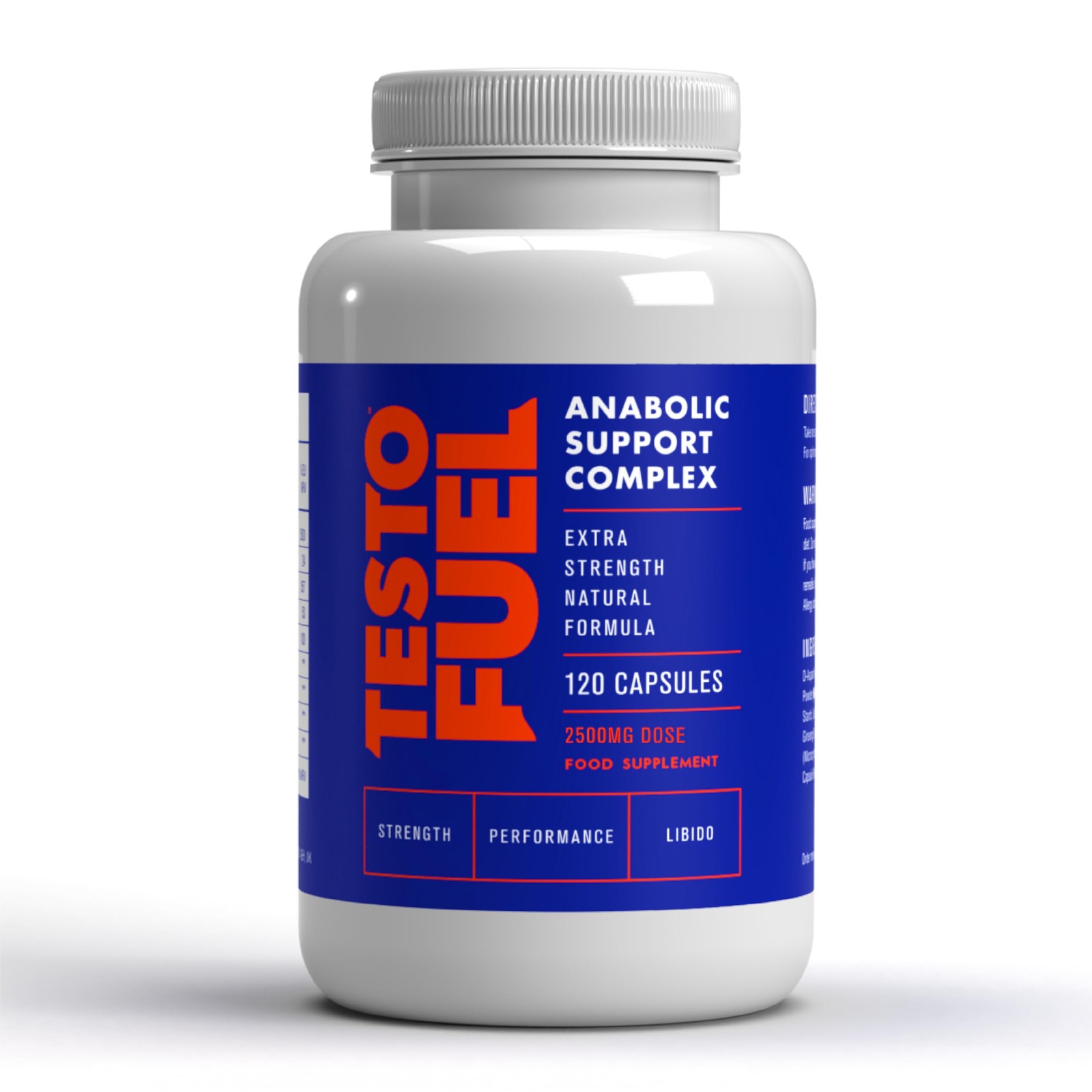 ROAR AMBITION TestoFuel 120 T-Booster Pills – Test 120 Count (Pack of 1)