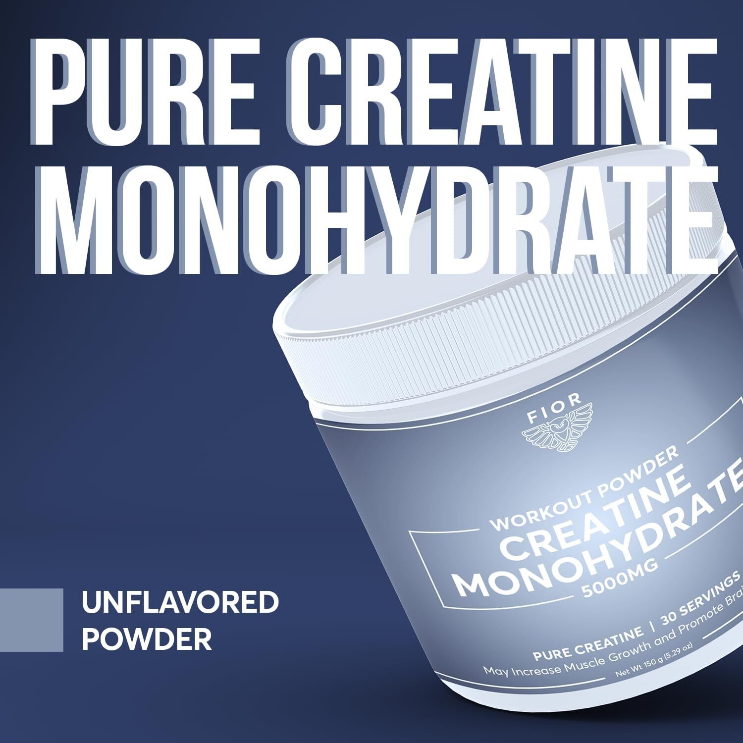 Creatina monohidratada monohidrato en polvo disolución fácil 100% pura