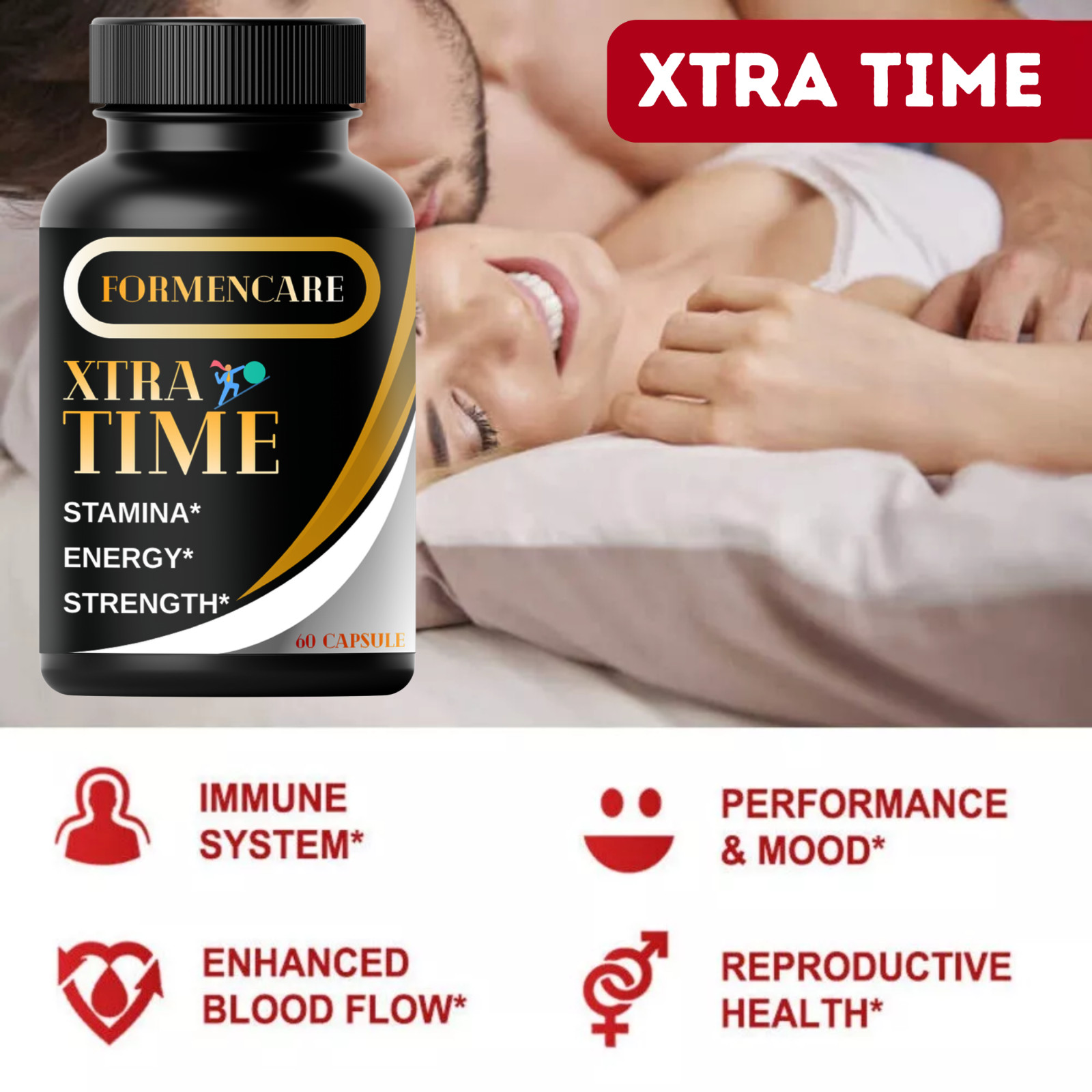Erect-Man Extreme Potency Male Enhancement Pill! Last up to 3 Days! – 60 Pills !